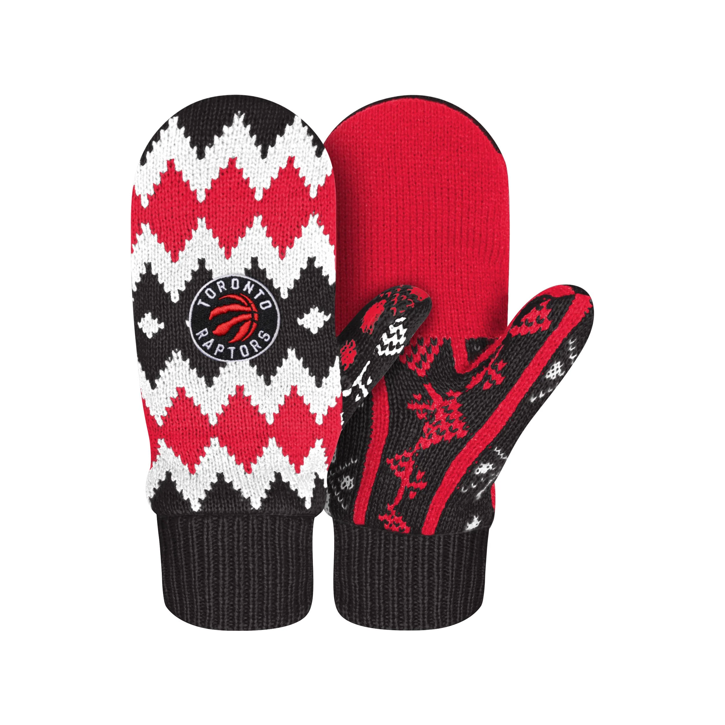 Toronto Raptors NBA Mittens