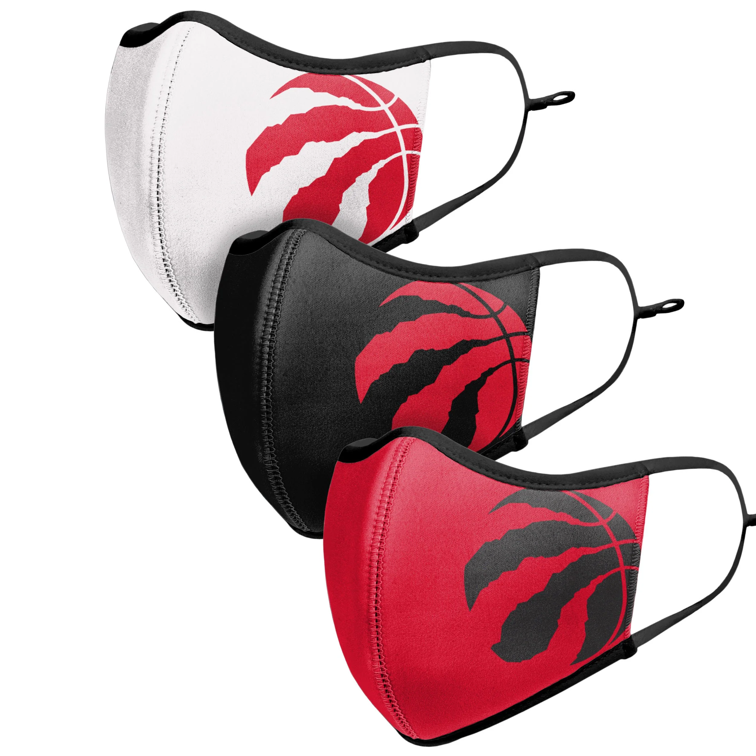 Toronto Raptors NBA Sport 3 Pack Face Cover - Image 4