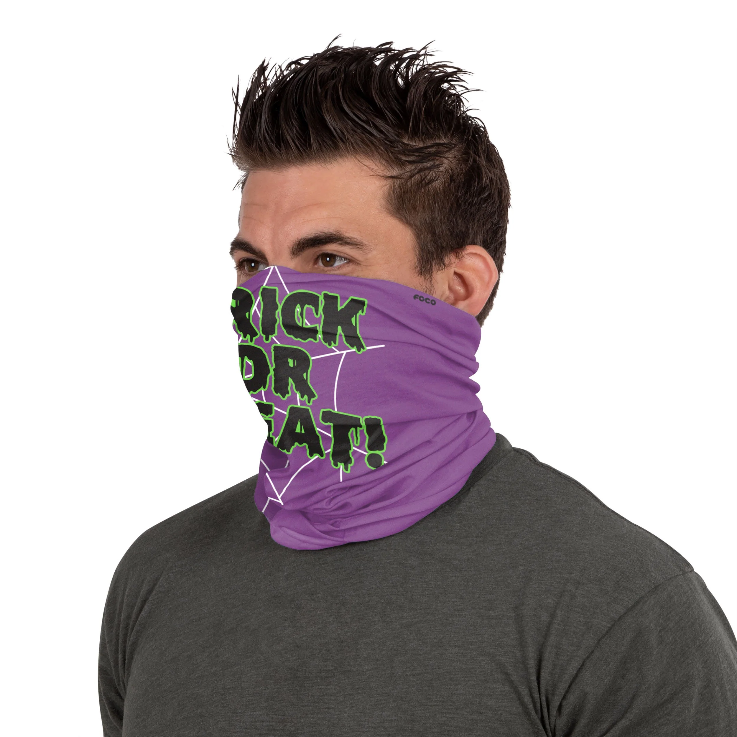 Trick Or Treat Brushed Polyester Gaiter Scarf - Image 3