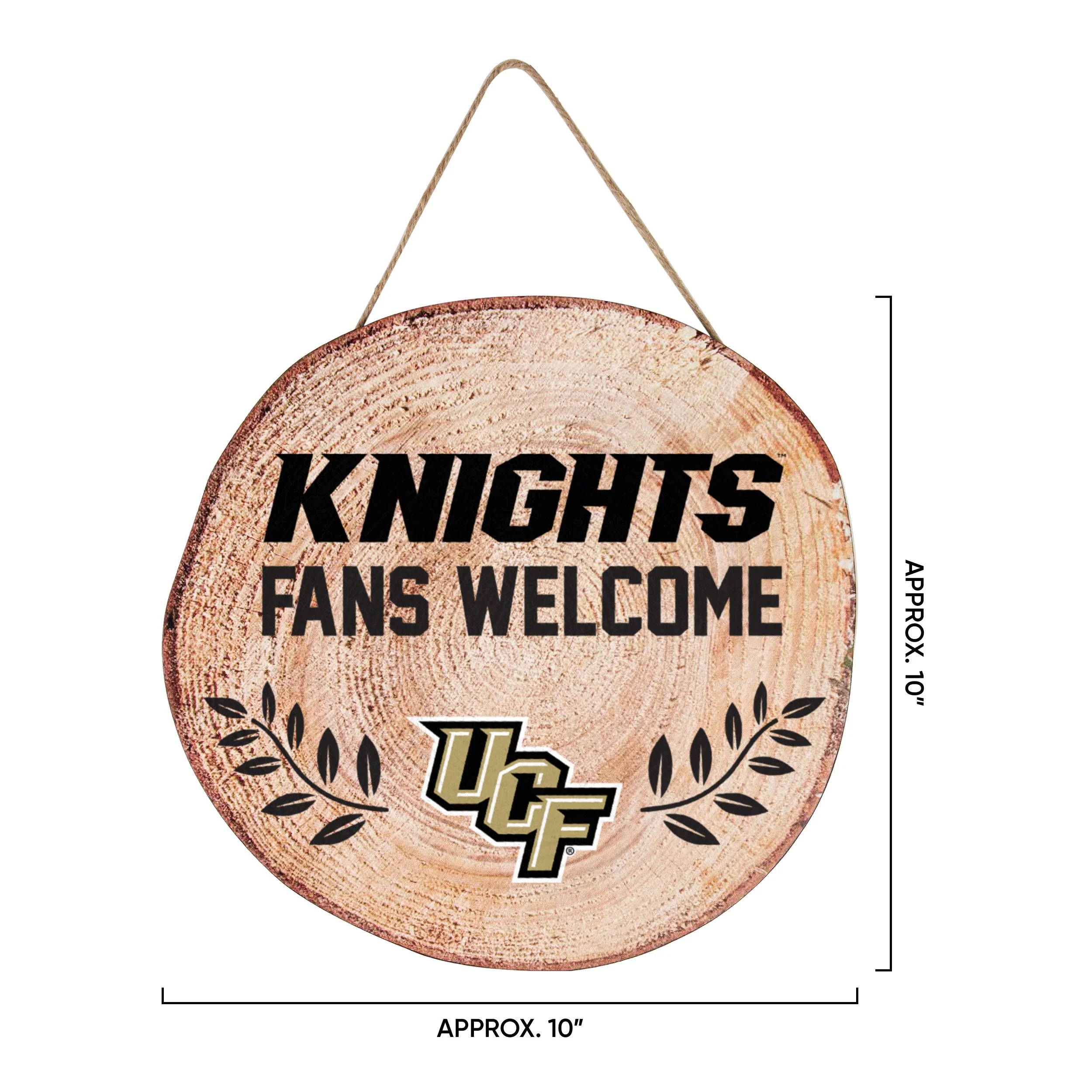 UCF Knights NCAA Wood Stump Sign - Image 3