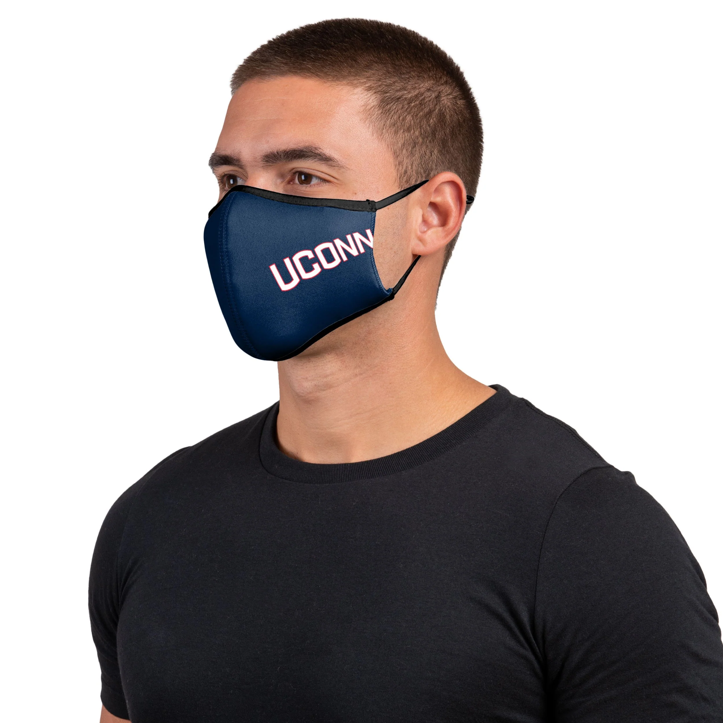 UConn Huskies NCAA Sport 3 Pack Face Cover - Image 2