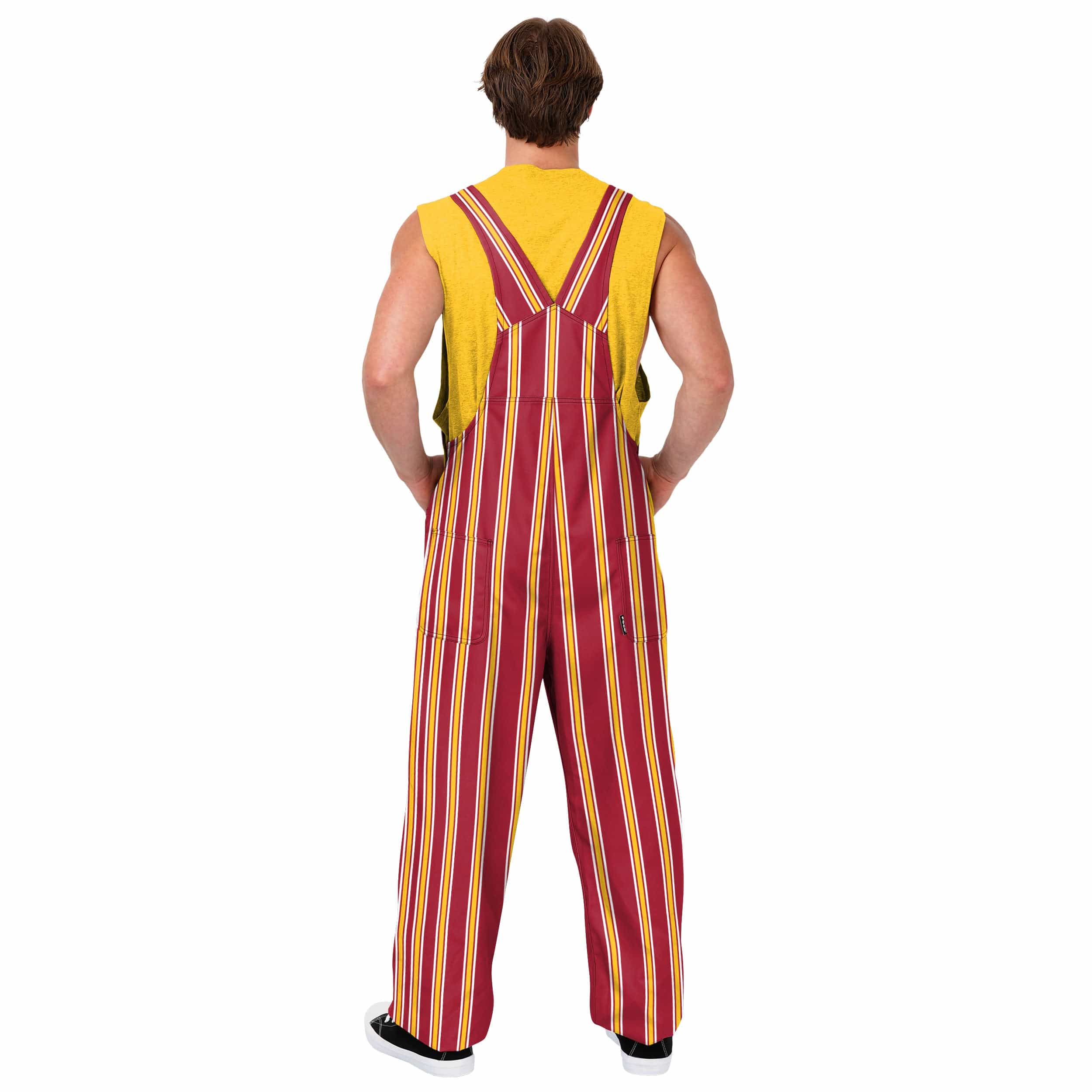 USC Trojans NCAA Mens Sideline Spirit Bib Overalls - Image 2