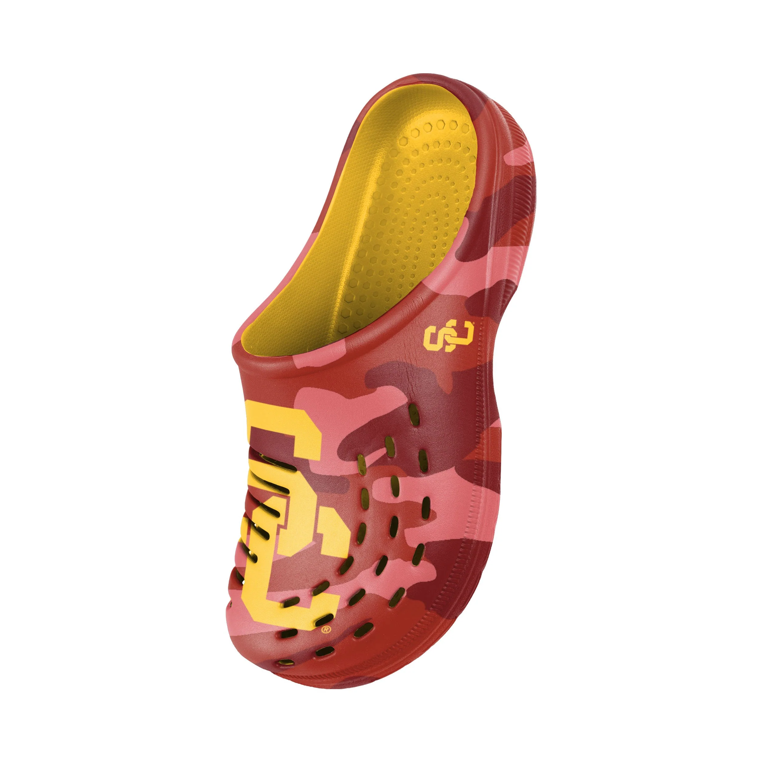 USC Trojans NCAA Mens Tonal Camo Clog - Image 3