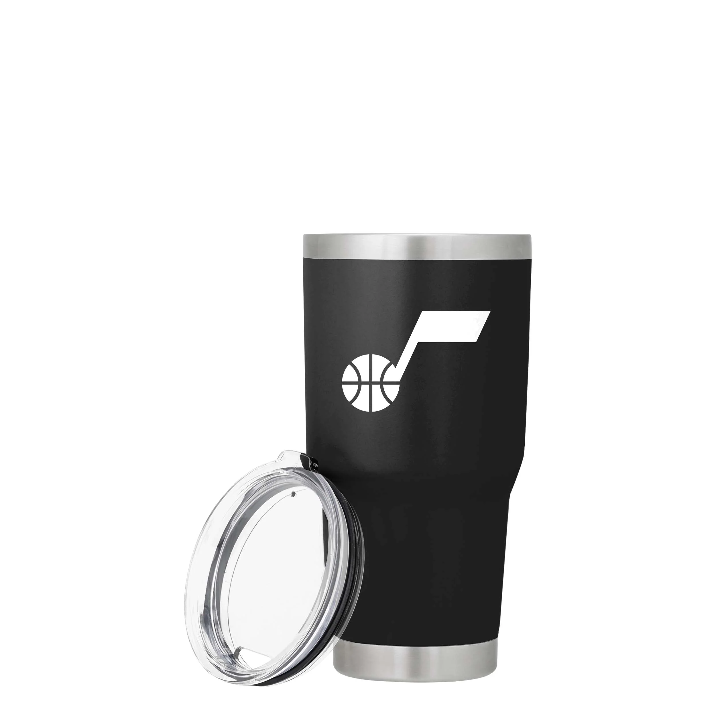 Utah Jazz NBA Team Logo 30 oz Tumbler - Image 3