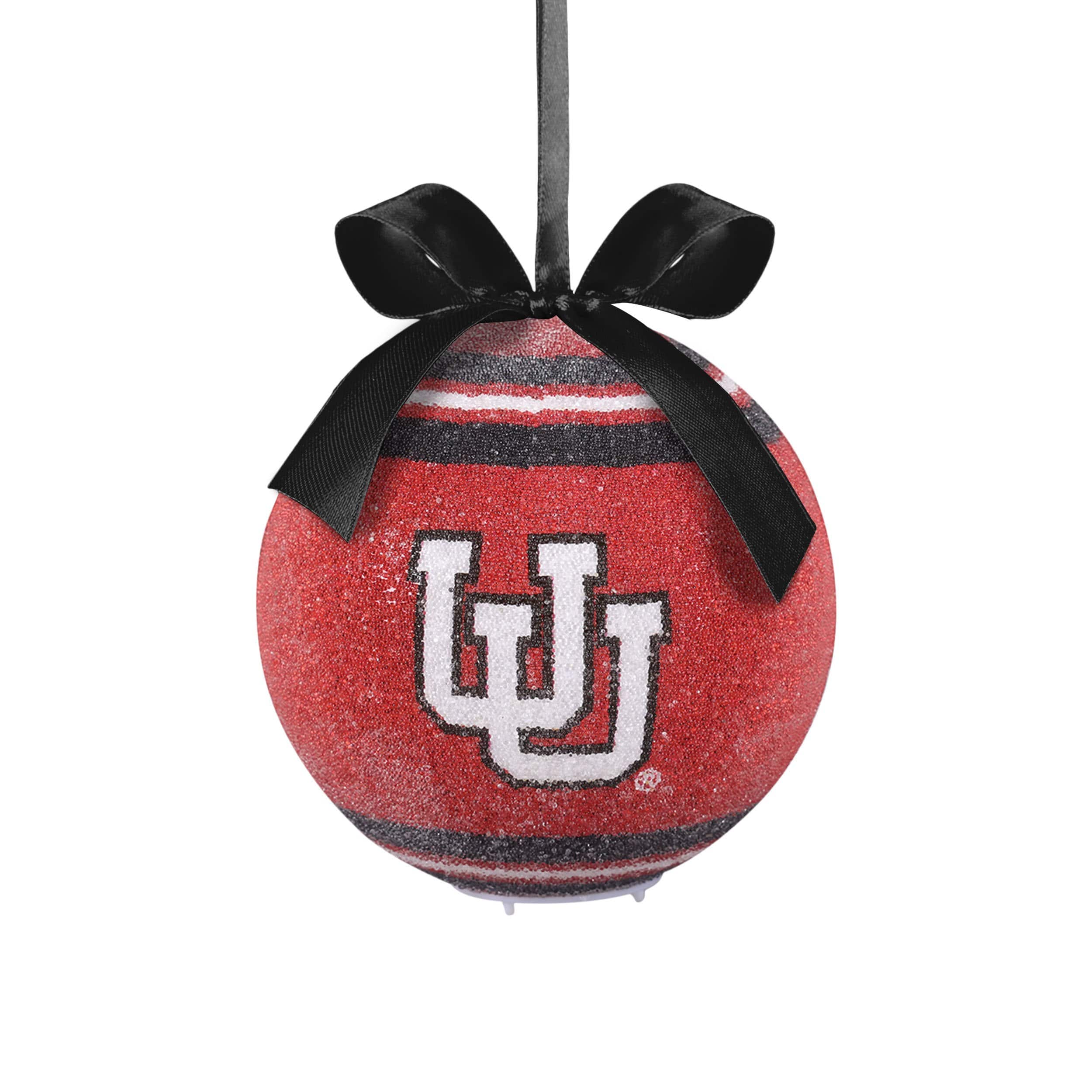 Utah Utes NCAA LED Shatterproof Ball Ornament