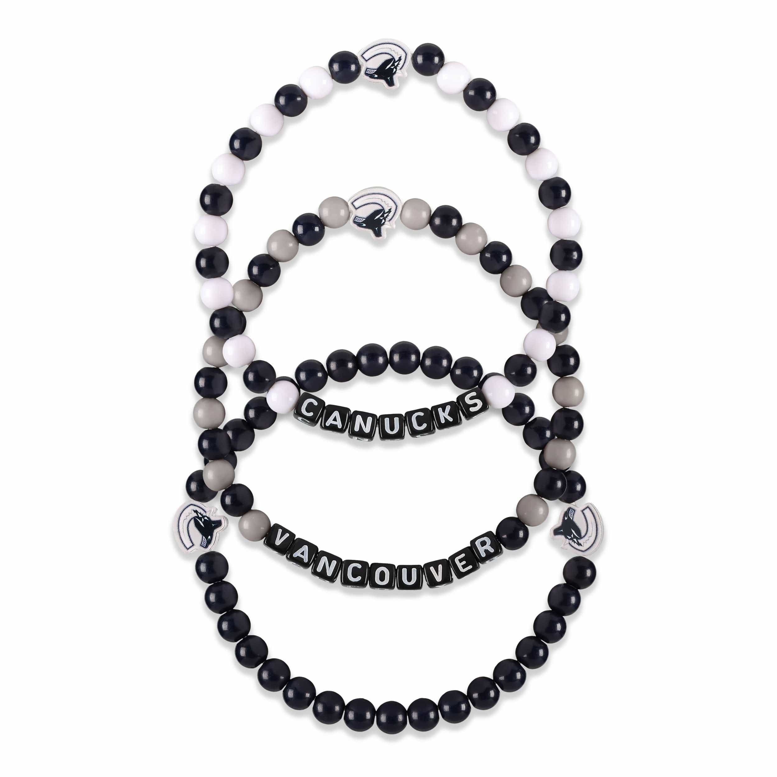 Vancouver Canucks NHL 3 Pack Beaded Friendship Bracelet