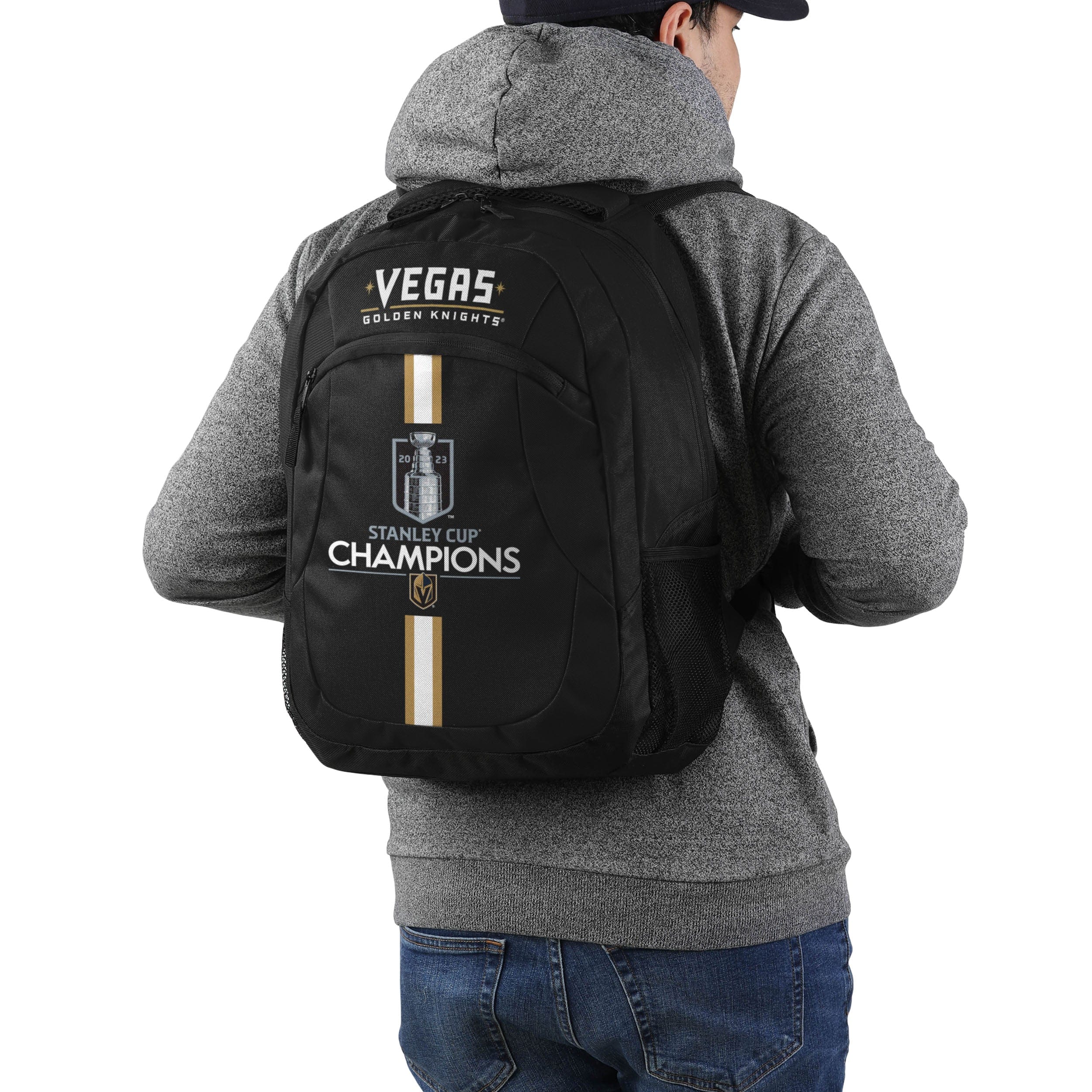 Vegas Golden Knights NHL 2023 Stanley Cup Champions Action Backpack - Image 5