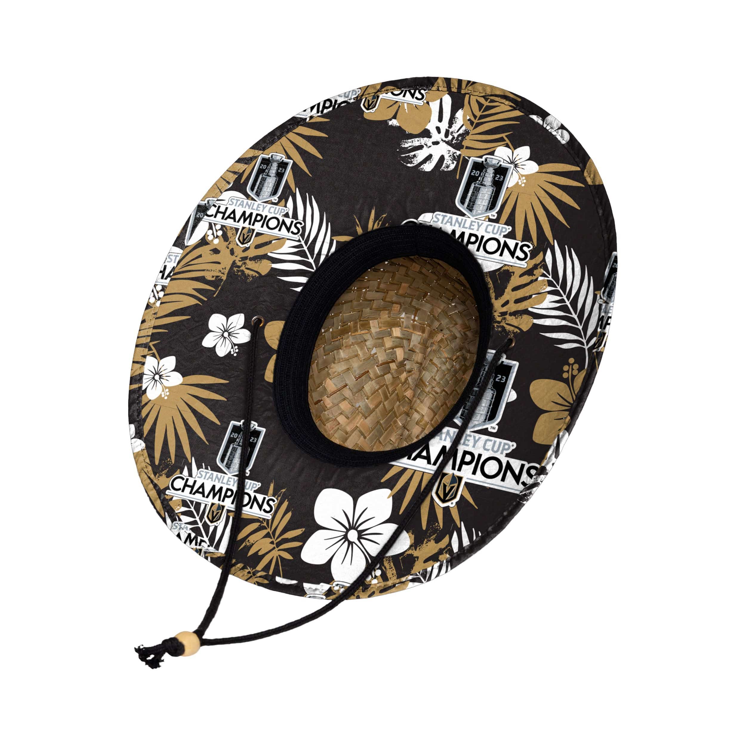 Vegas Golden Knights NHL 2023 Stanley Cup Champions Straw Hat - Image 2