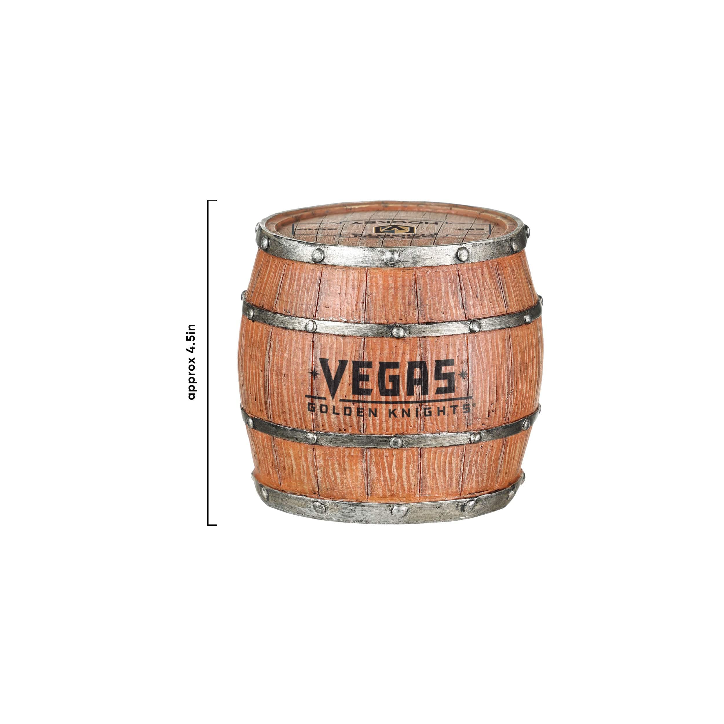 Vegas Golden Knights NHL 5 Pack Barrel Coaster Set - Image 4