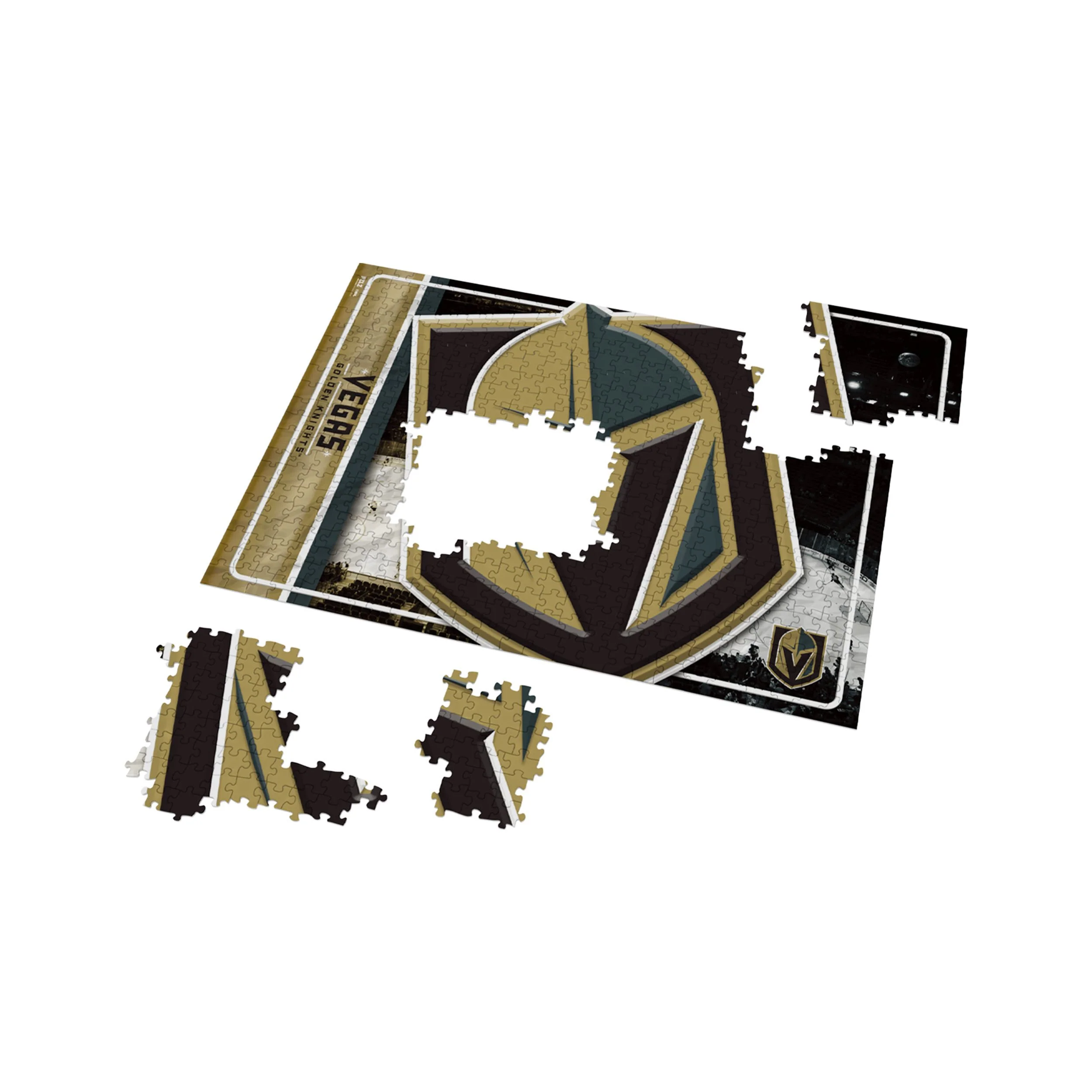 Vegas Golden Knights NHL Big Logo 500 Piece Jigsaw Puzzle PZLZ - Image 3
