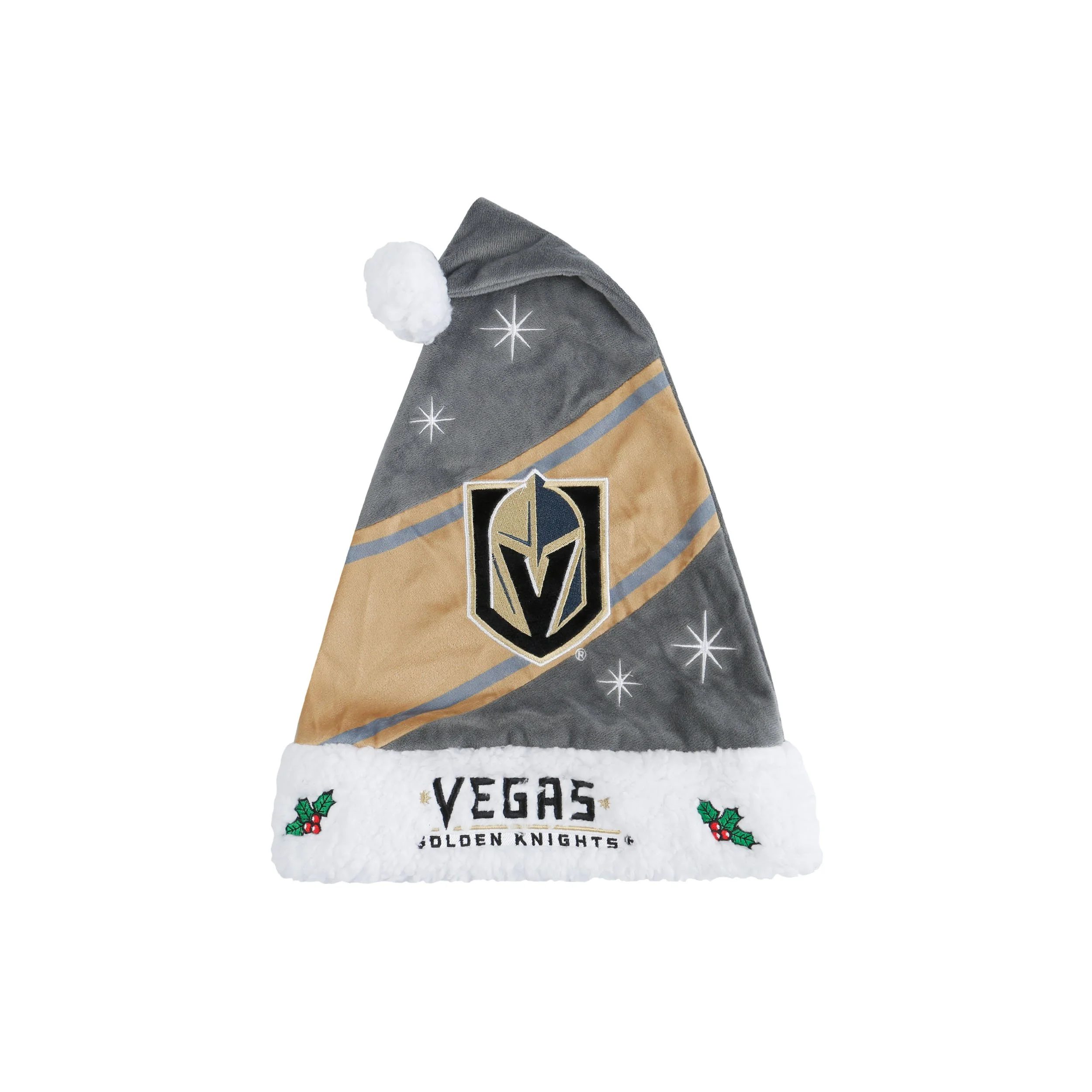 Vegas Golden Knights NHL High End Santa Hat