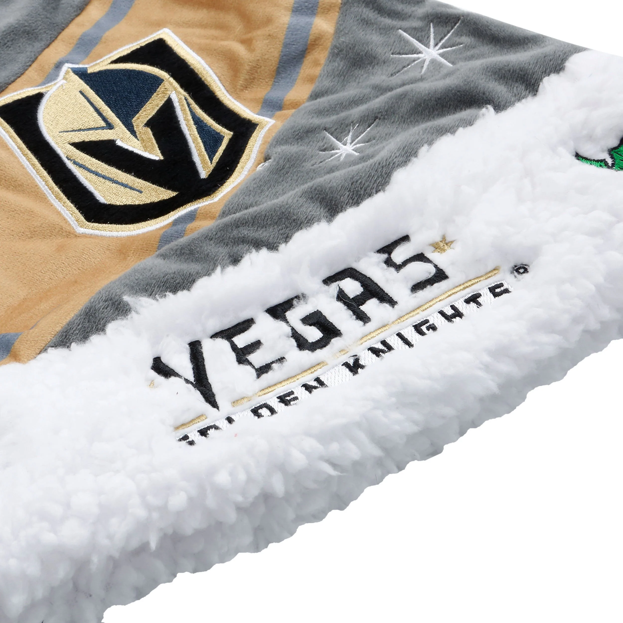 Vegas Golden Knights NHL High End Santa Hat - Image 2