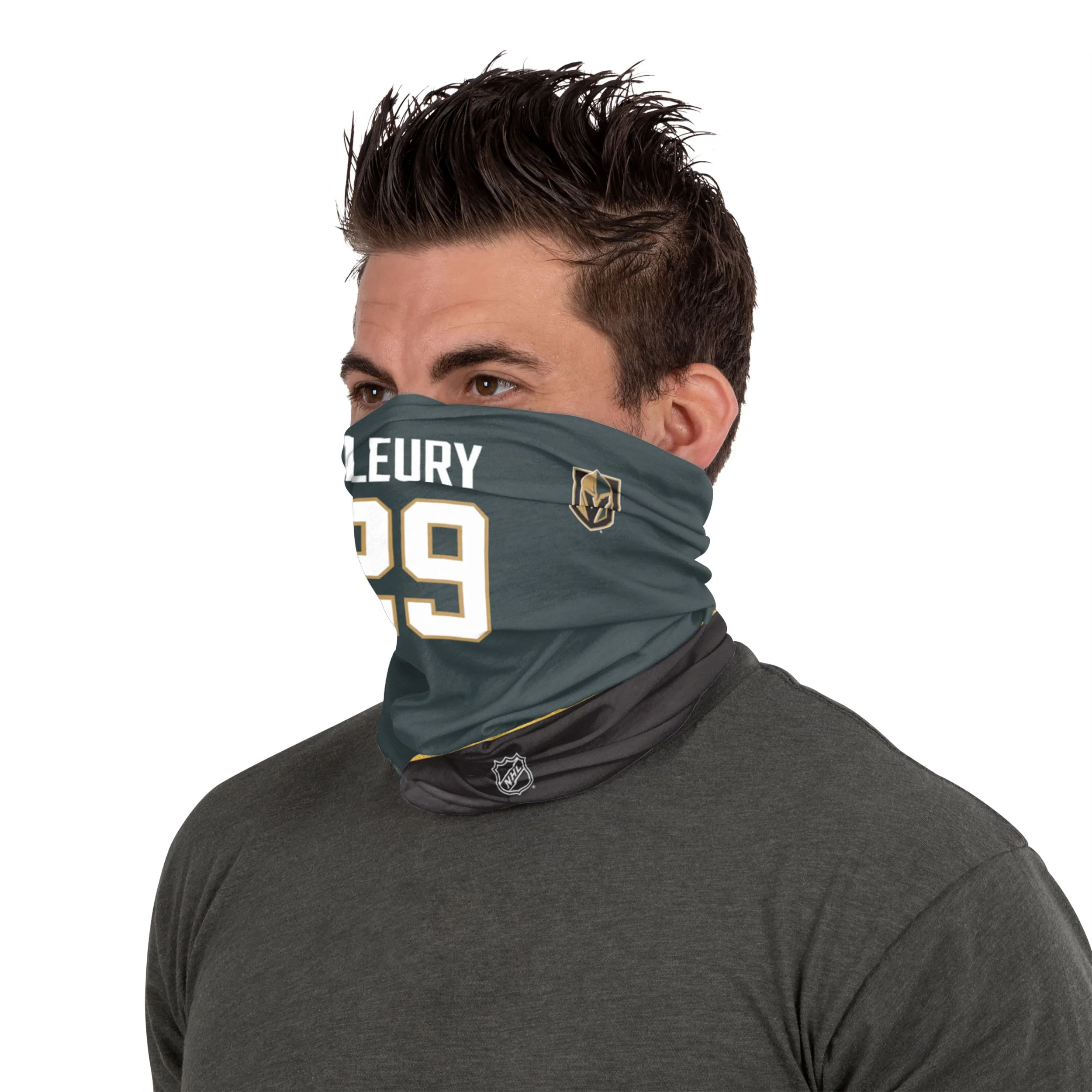 Vegas Golden Knights NHL Marc-Andre Fleury Gaiter Scarf - Image 2