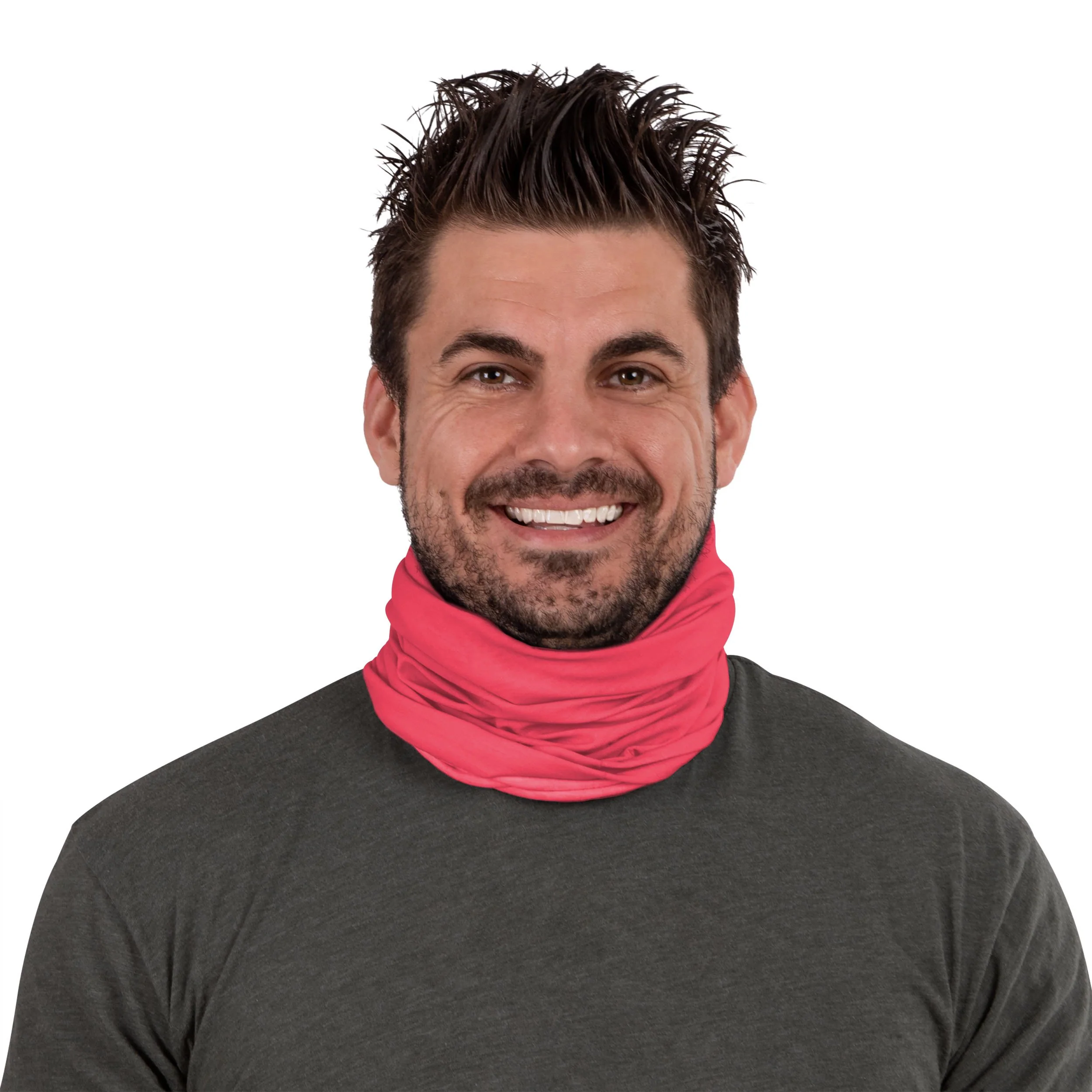 Vertical Tie-Dye Gaiter Scarf - Image 4