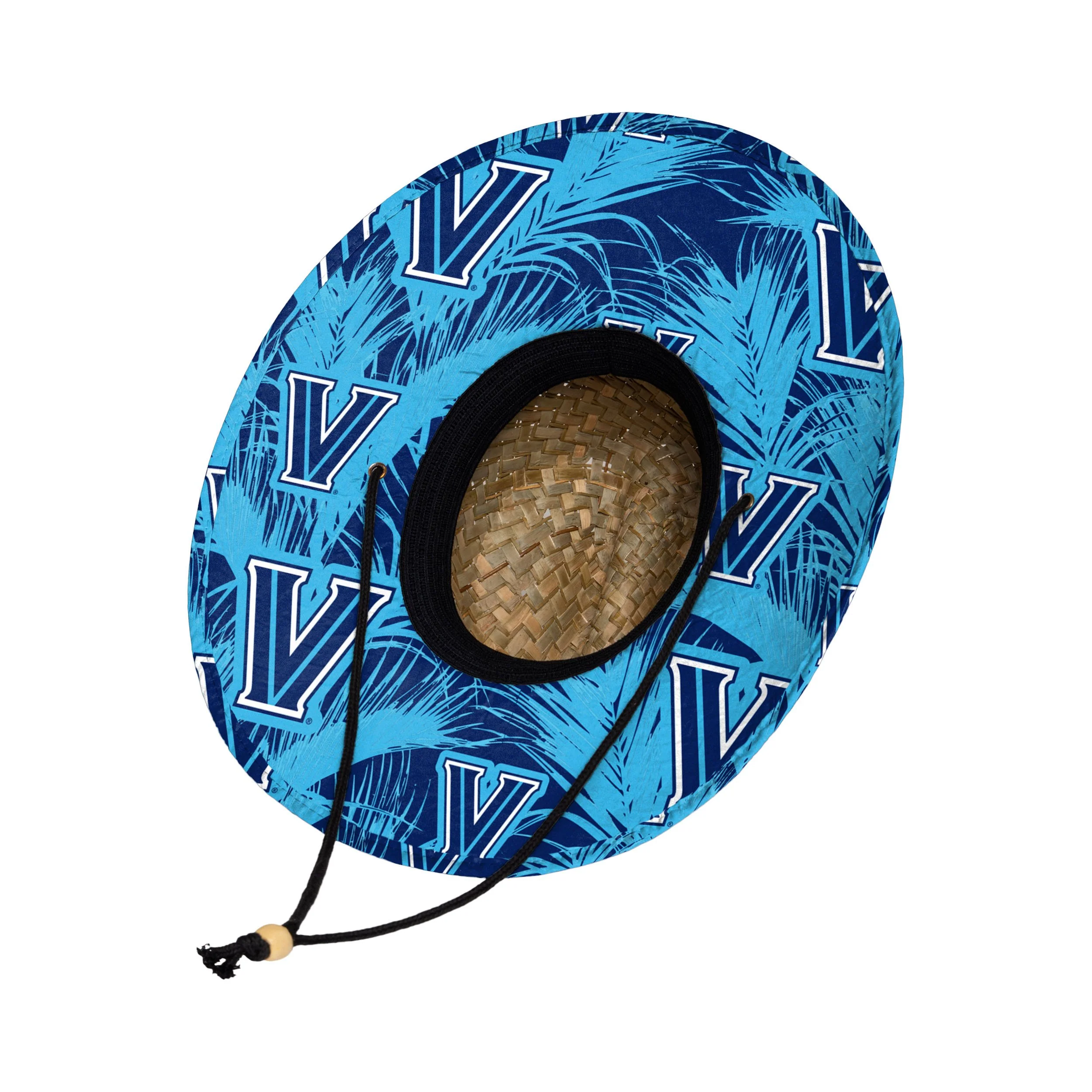 Villanova Wildcats NCAA Floral Straw Hat - Image 2