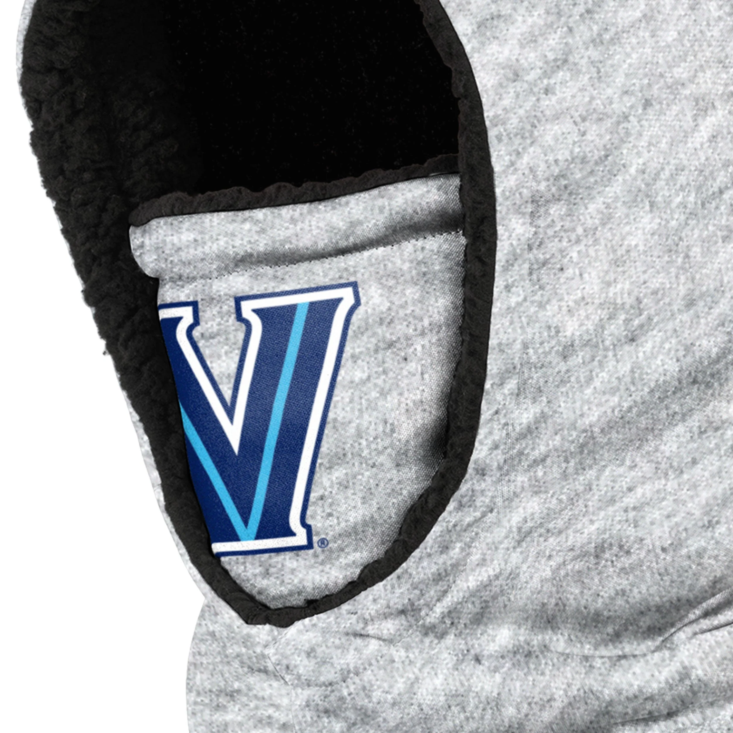 Villanova Wildcats NCAA Heather Grey Big Logo Hooded Gaiter - Image 3