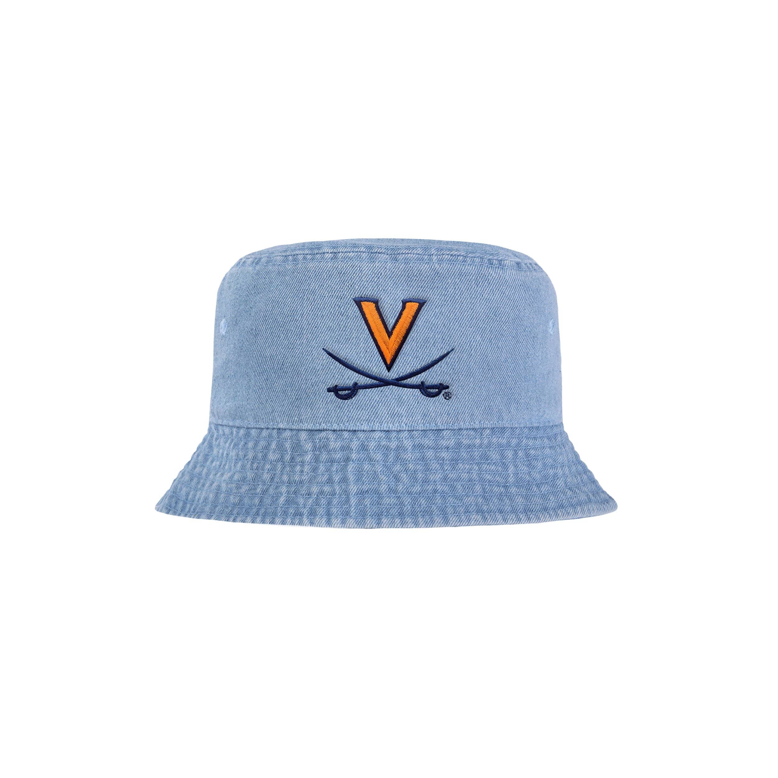 Virginia Cavaliers NCAA Denim Bucket Hat