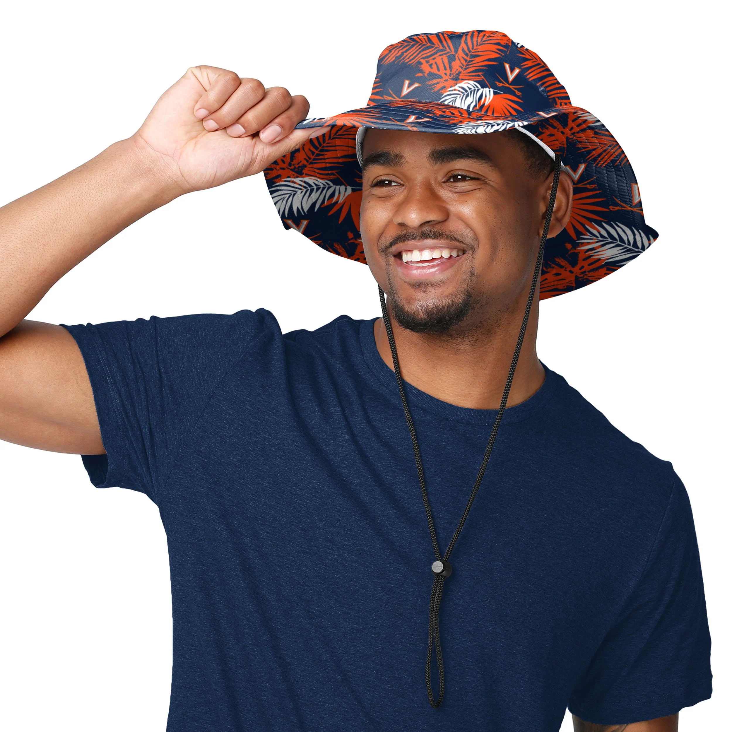Virginia Cavaliers NCAA Floral Boonie Hat - Image 2