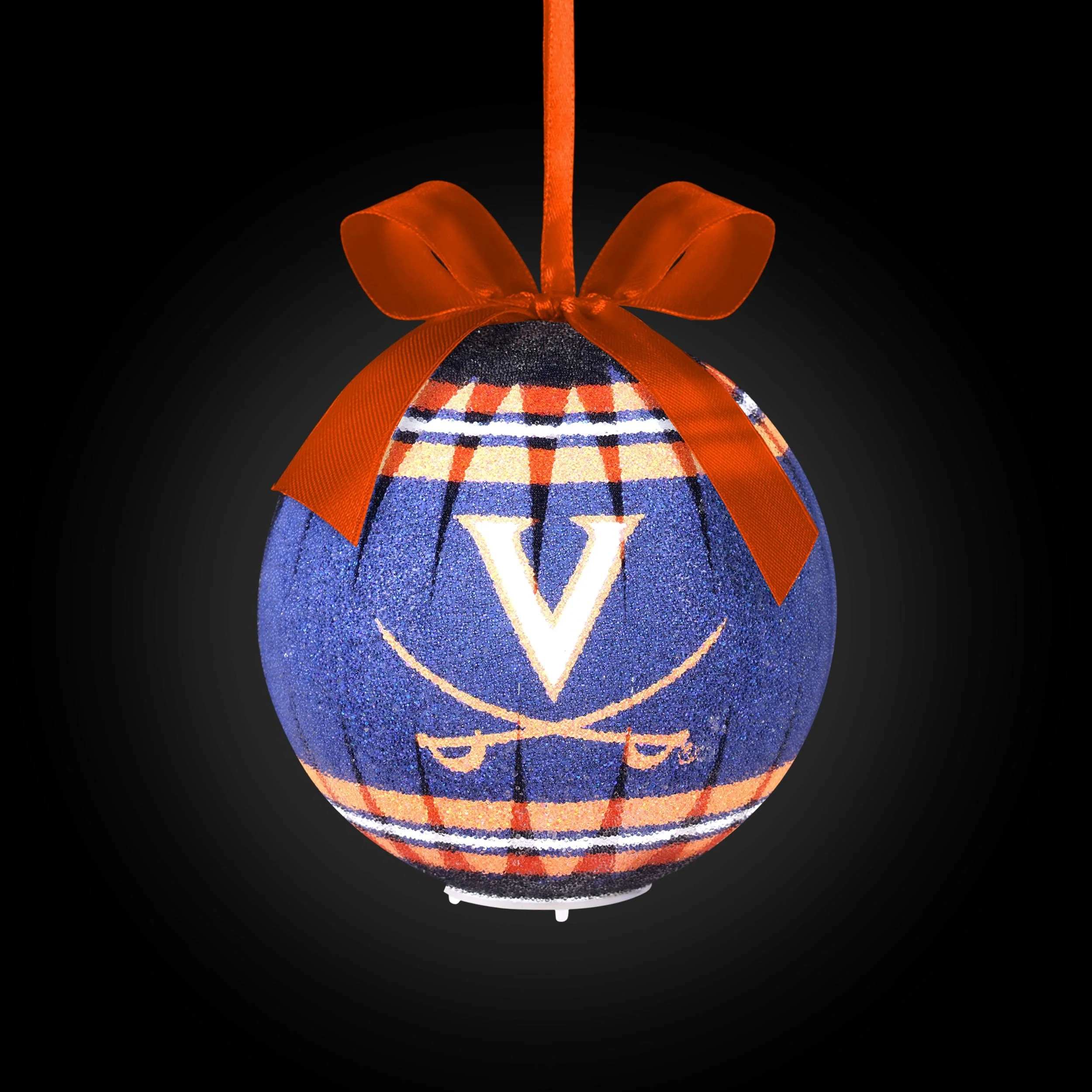 Virginia Cavaliers NCAA LED Shatterproof Ball Ornament - Image 2