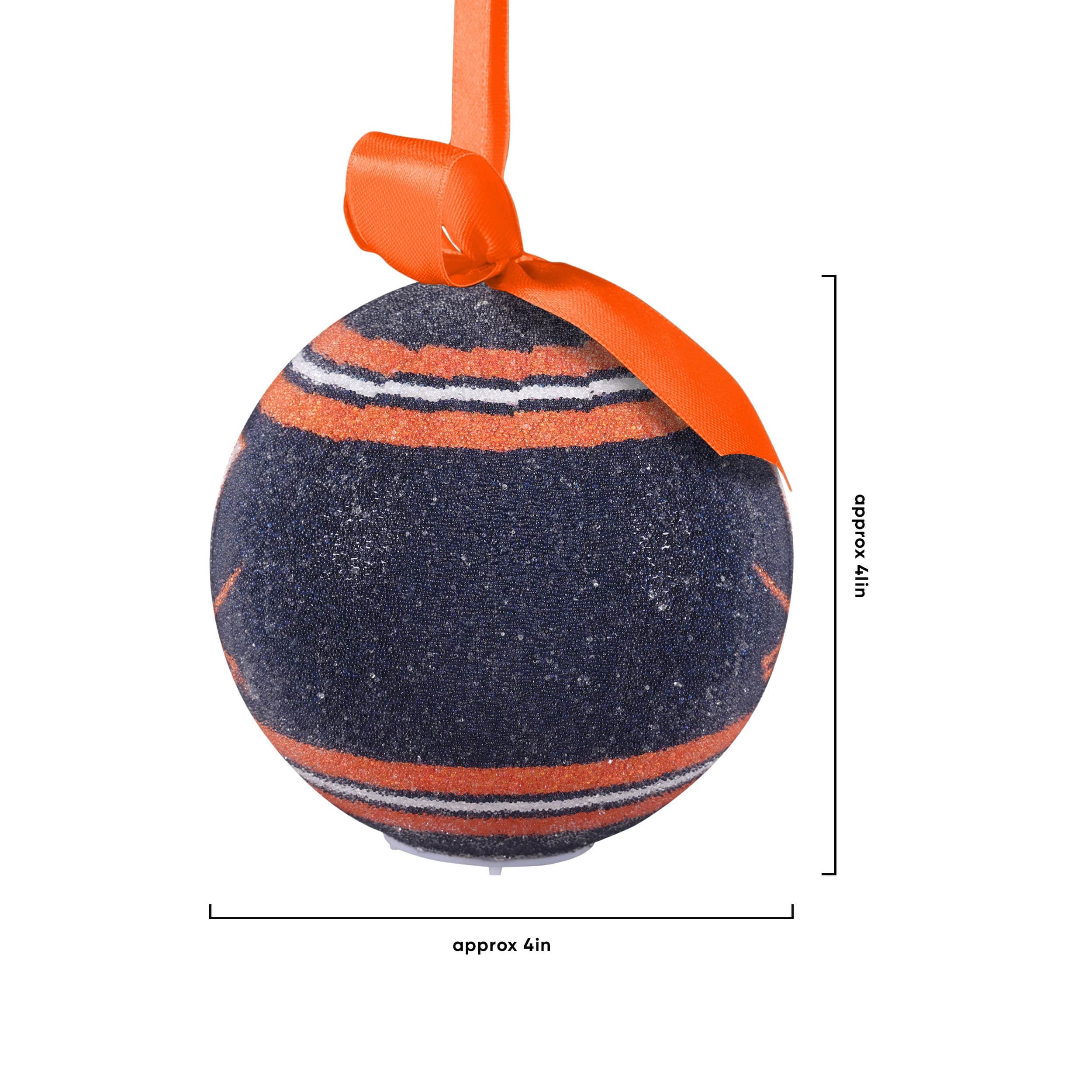 Virginia Cavaliers NCAA LED Shatterproof Ball Ornament - Image 4