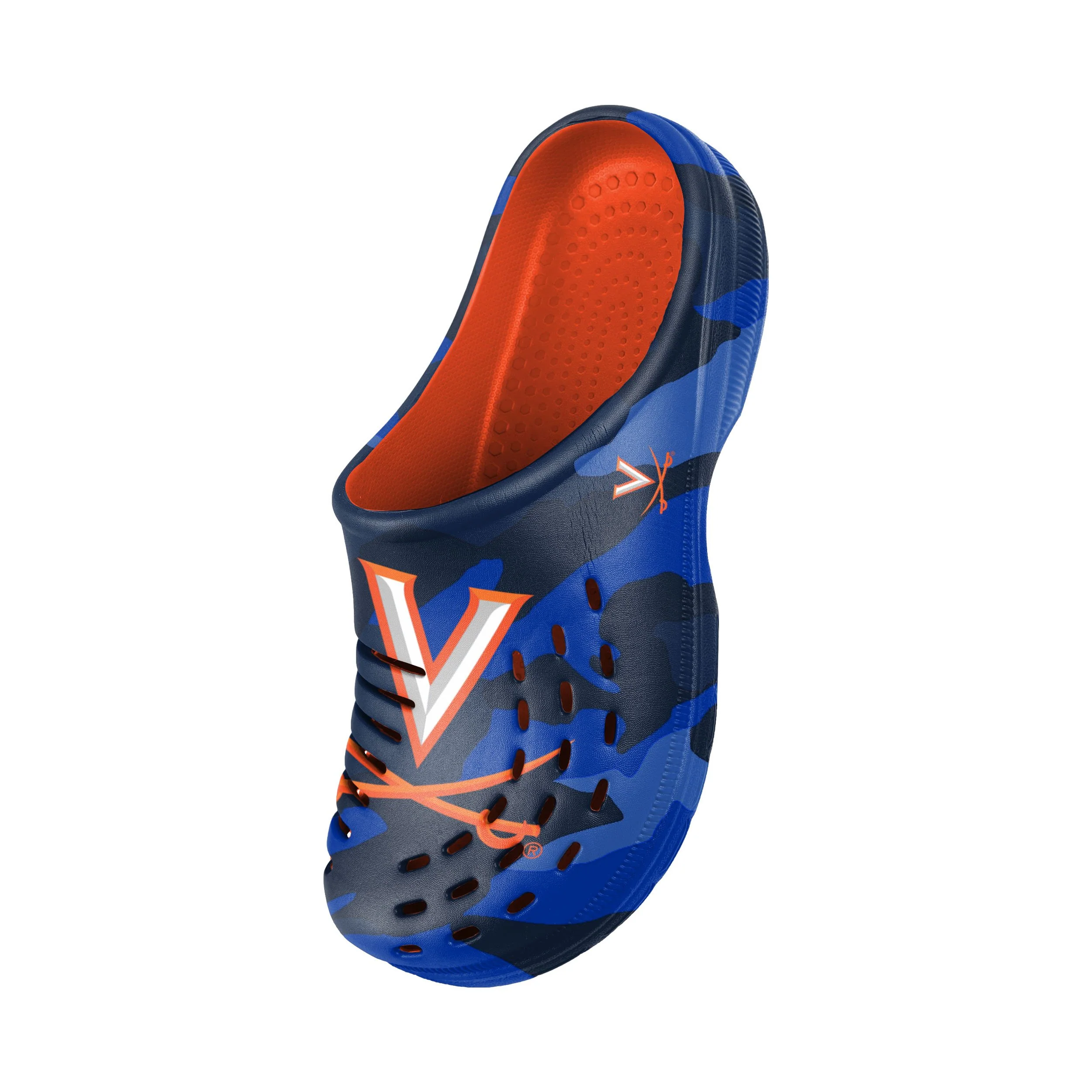 Virginia Cavaliers NCAA Mens Tonal Camo Clog - Image 3