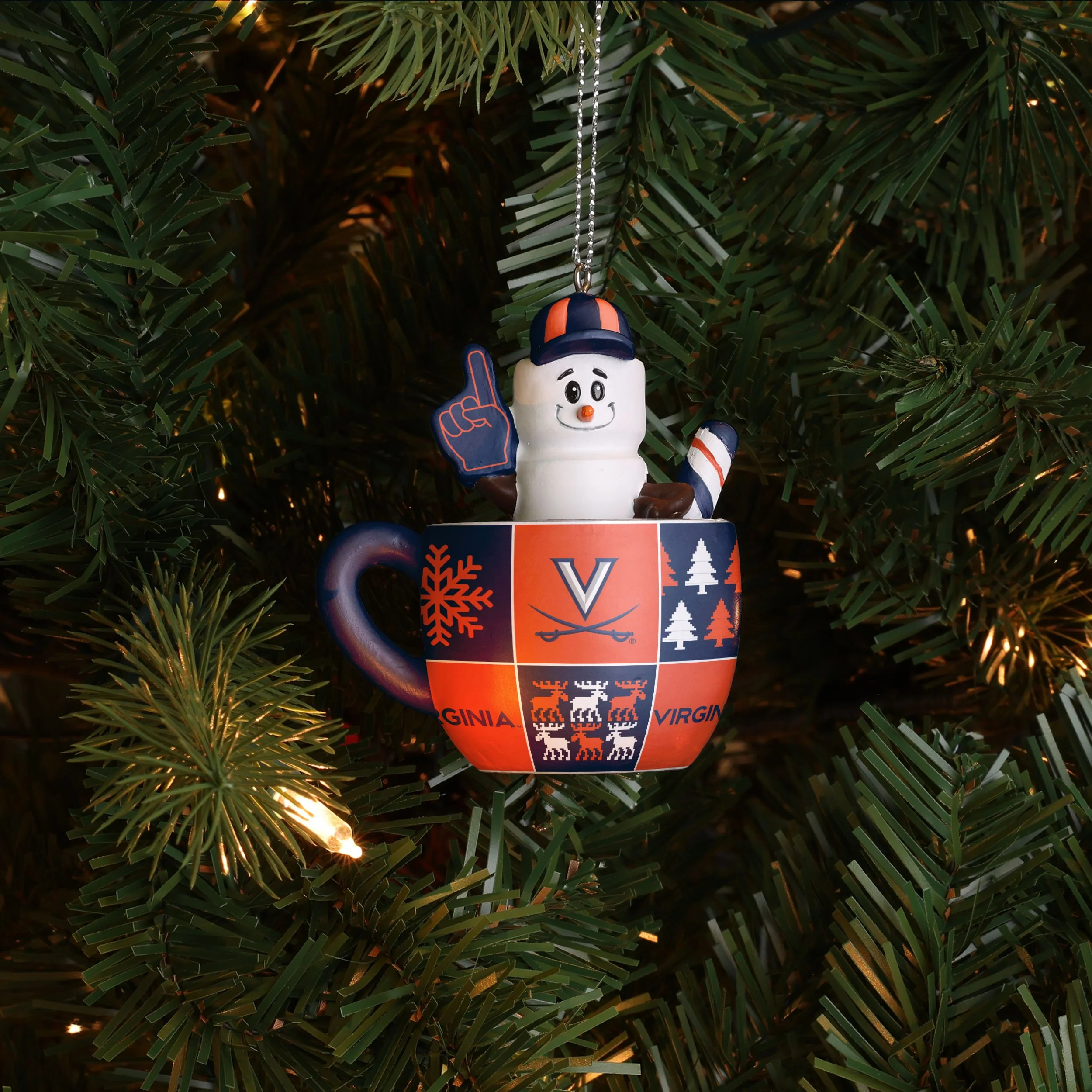 Virginia Cavaliers NCAA Smores Mug Ornament - Image 2
