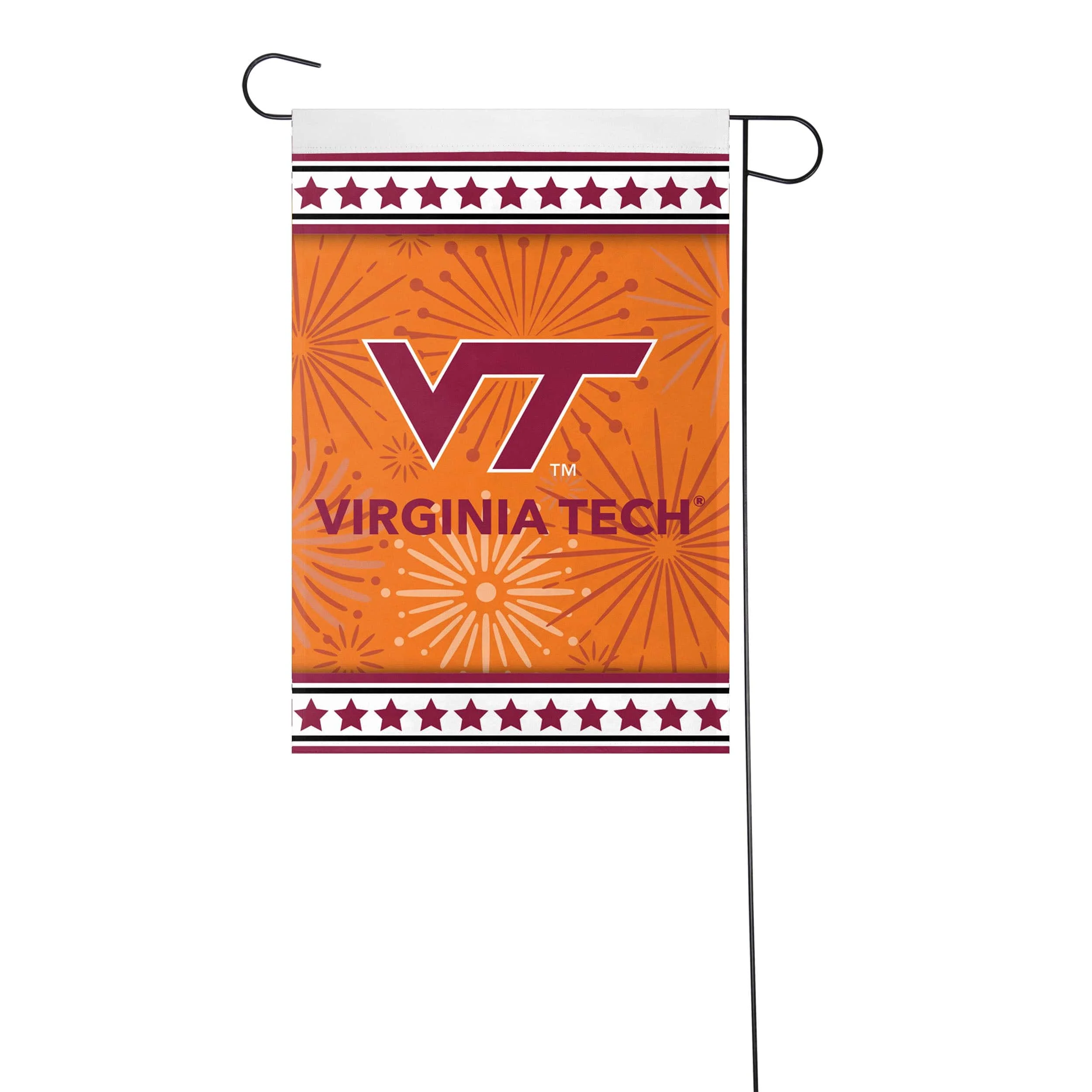 Virginia Tech Hokies NCAA Americana Garden Flag - Image 2