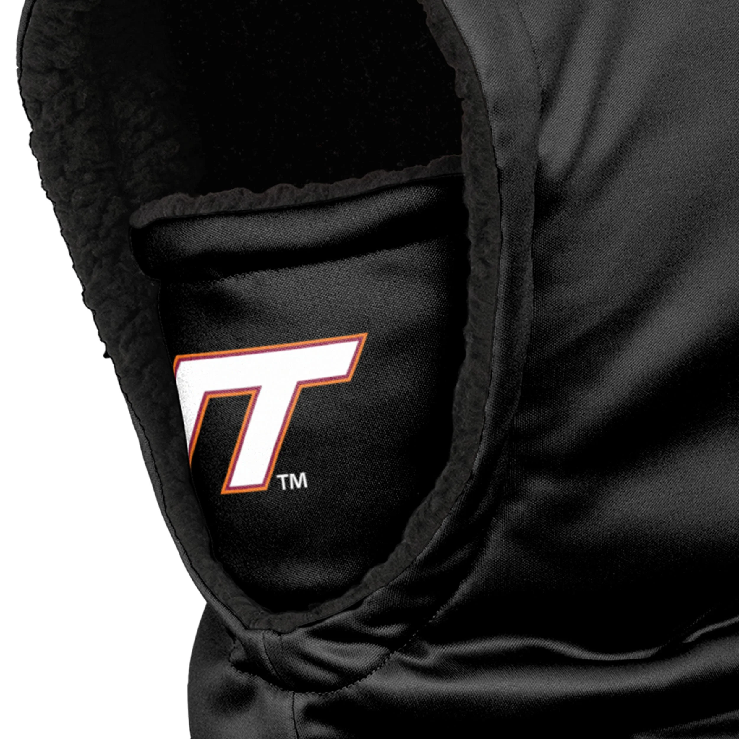 Virginia Tech Hokies NCAA Black Hooded Gaiter - Image 3