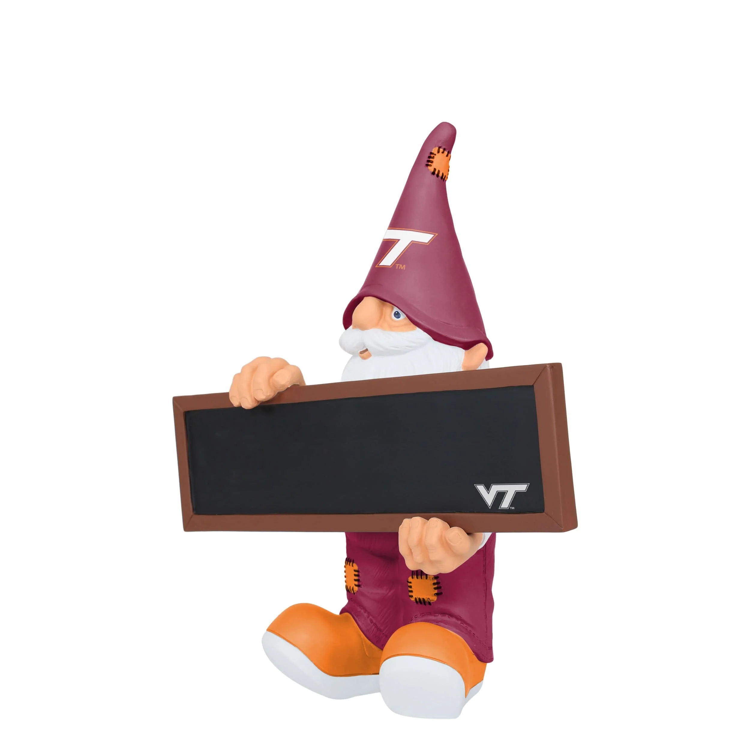 Virginia Tech Hokies NCAA Chalkboard Sign Gnome - Image 2