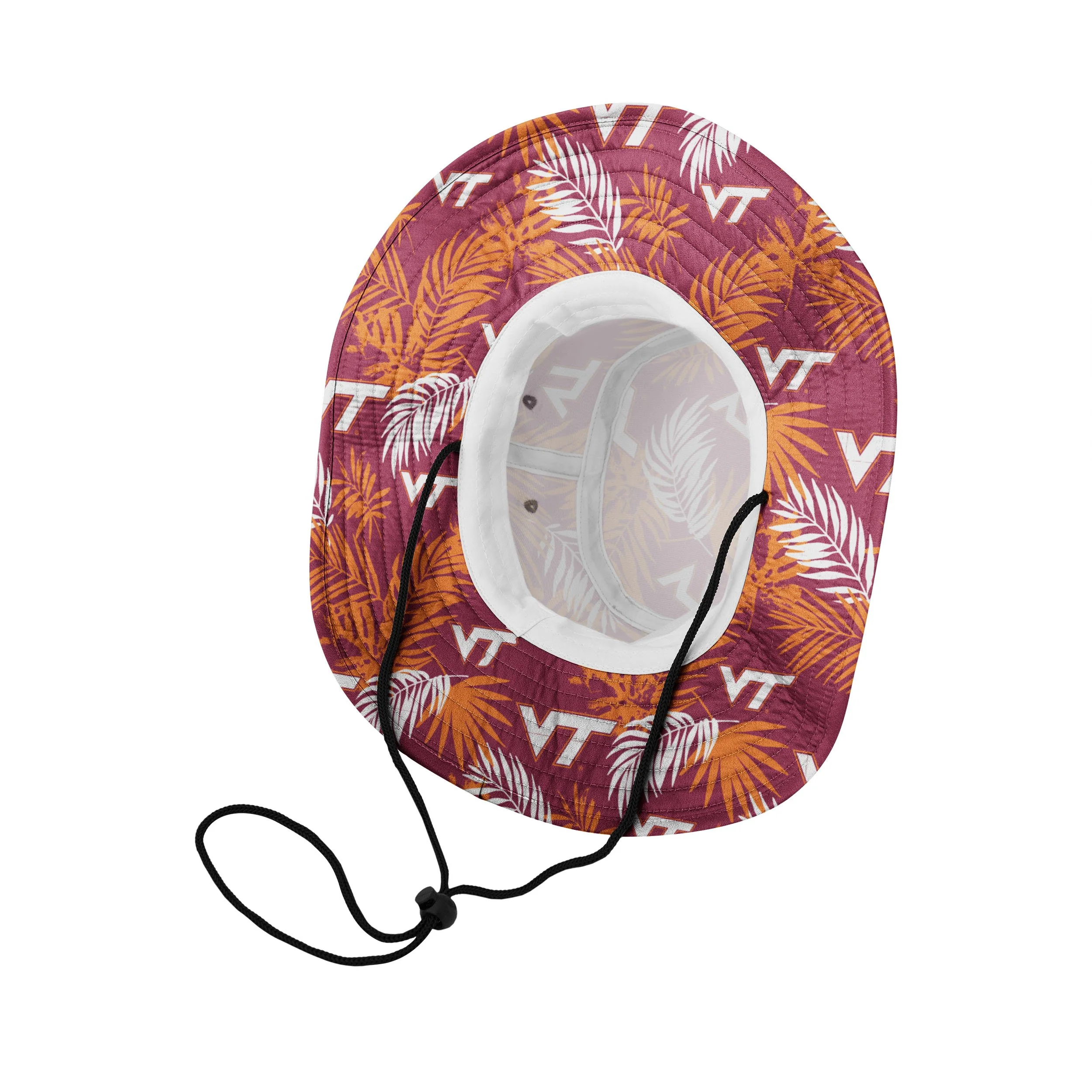 Virginia Tech Hokies NCAA Floral Boonie Hat - Image 3