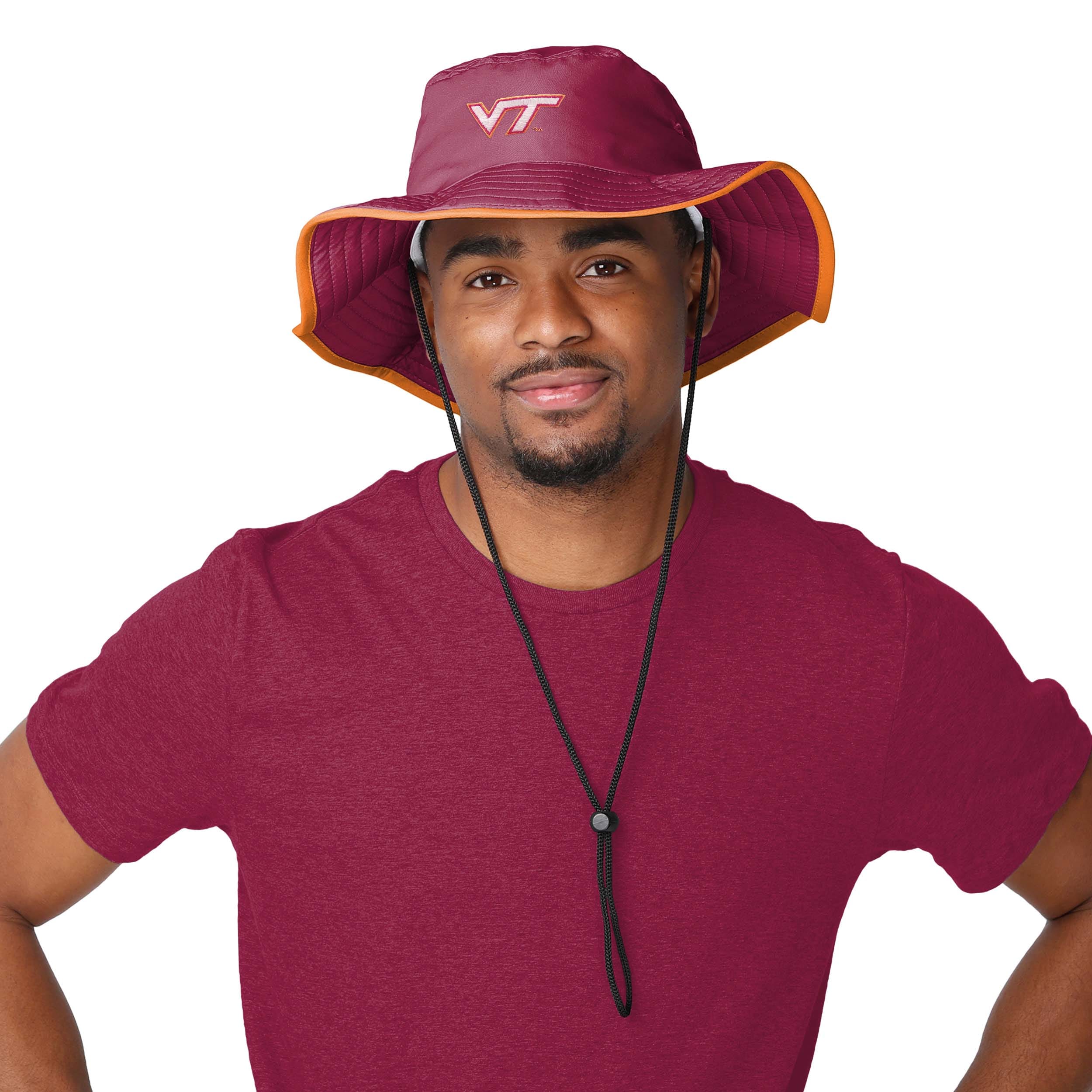 Virginia Tech Hokies NCAA Solid Boonie Hat - Image 2
