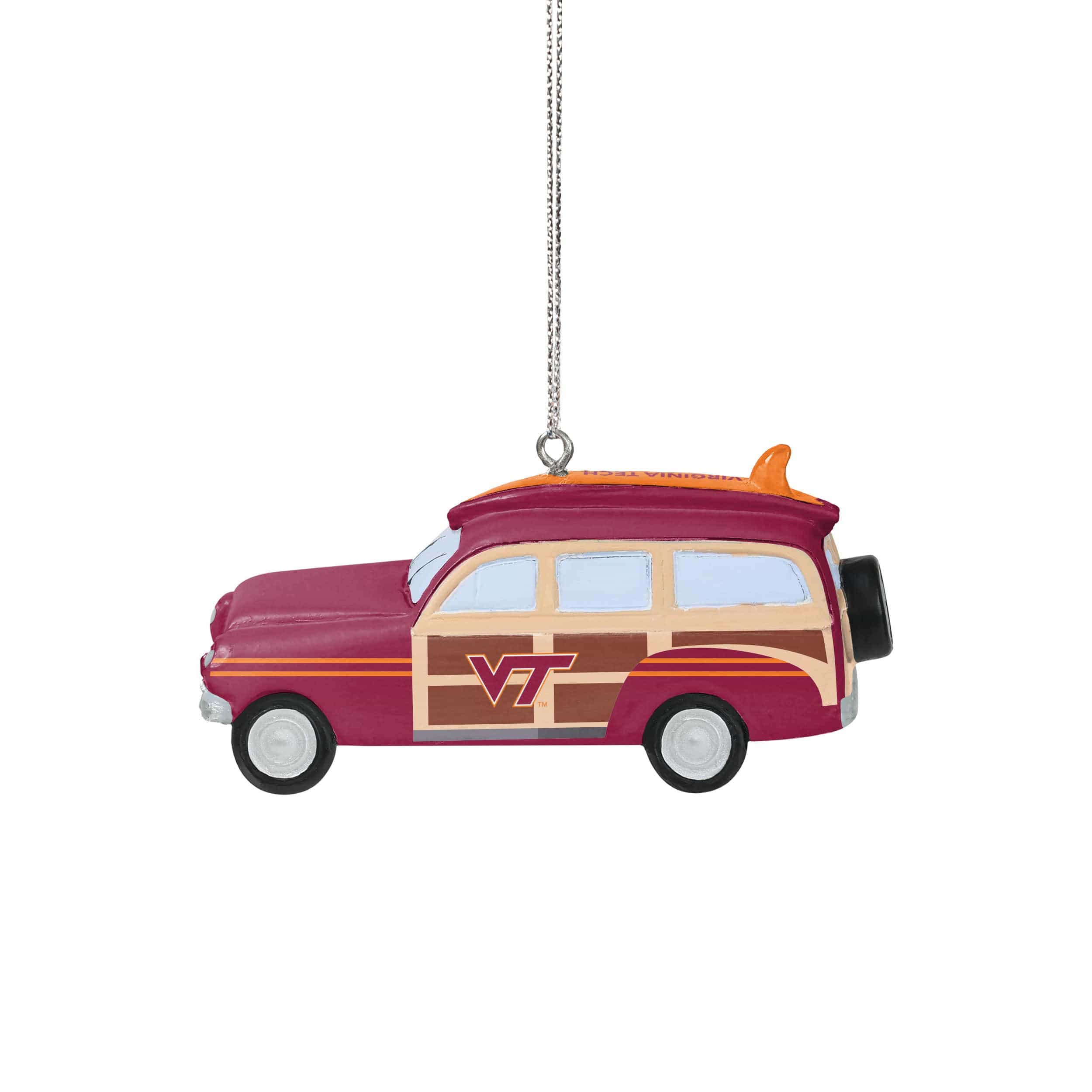 Virginia Tech Hokies NCAA Station Wagon Ornament - Image 2