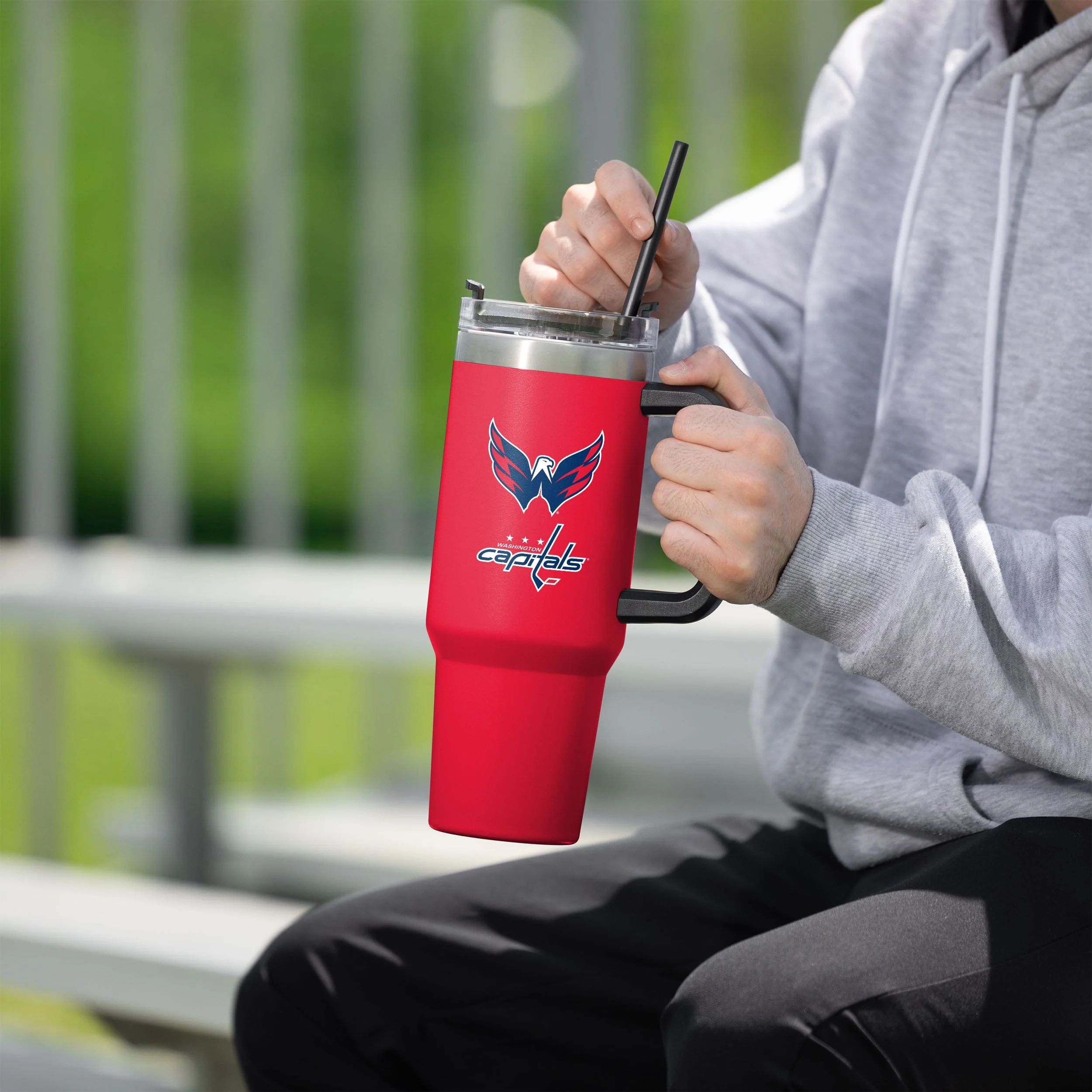 Washington Capitals NHL 40 oz XL Tumbler - Image 4