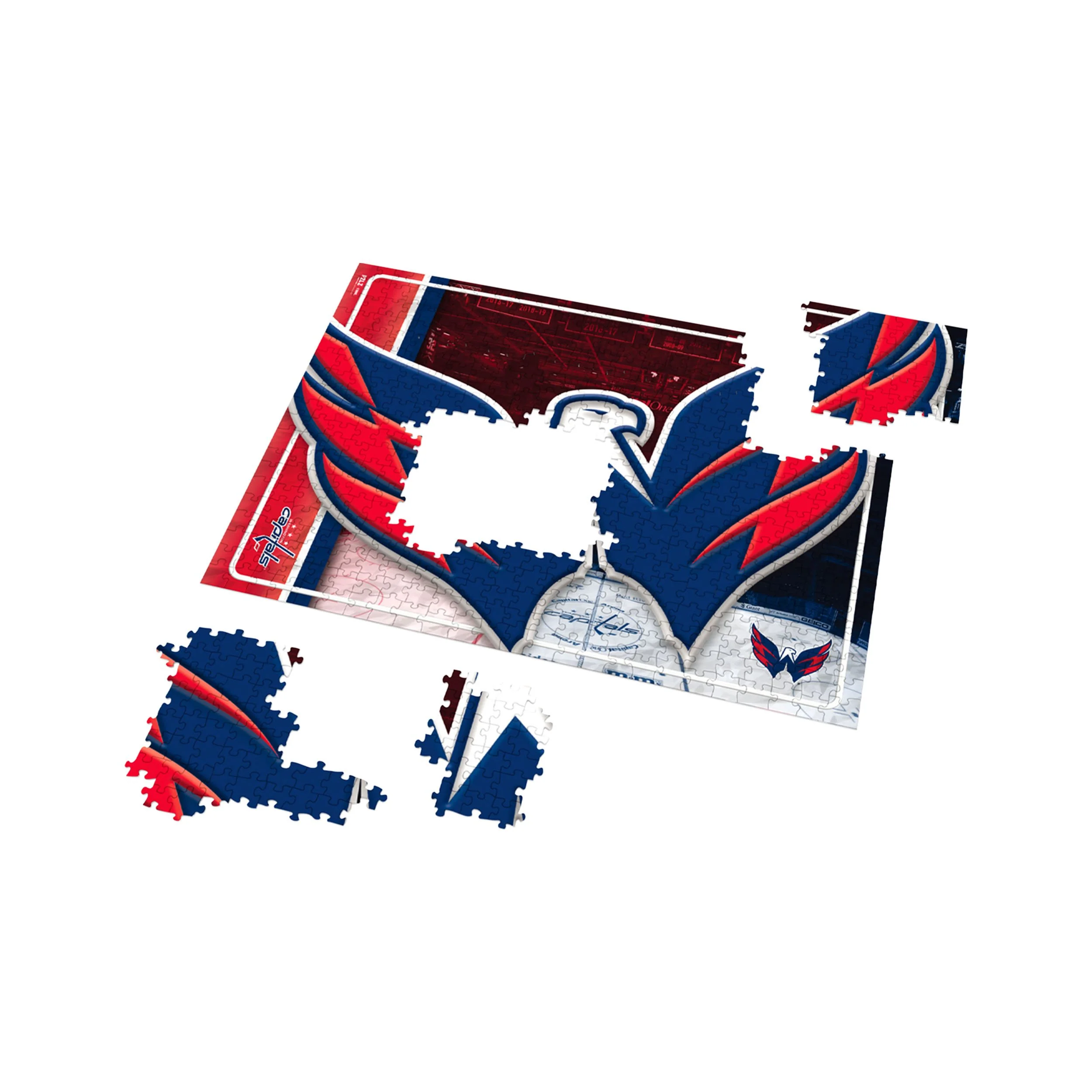 Washington Capitals NHL Big Logo 500 Piece Jigsaw Puzzle PZLZ - Image 3