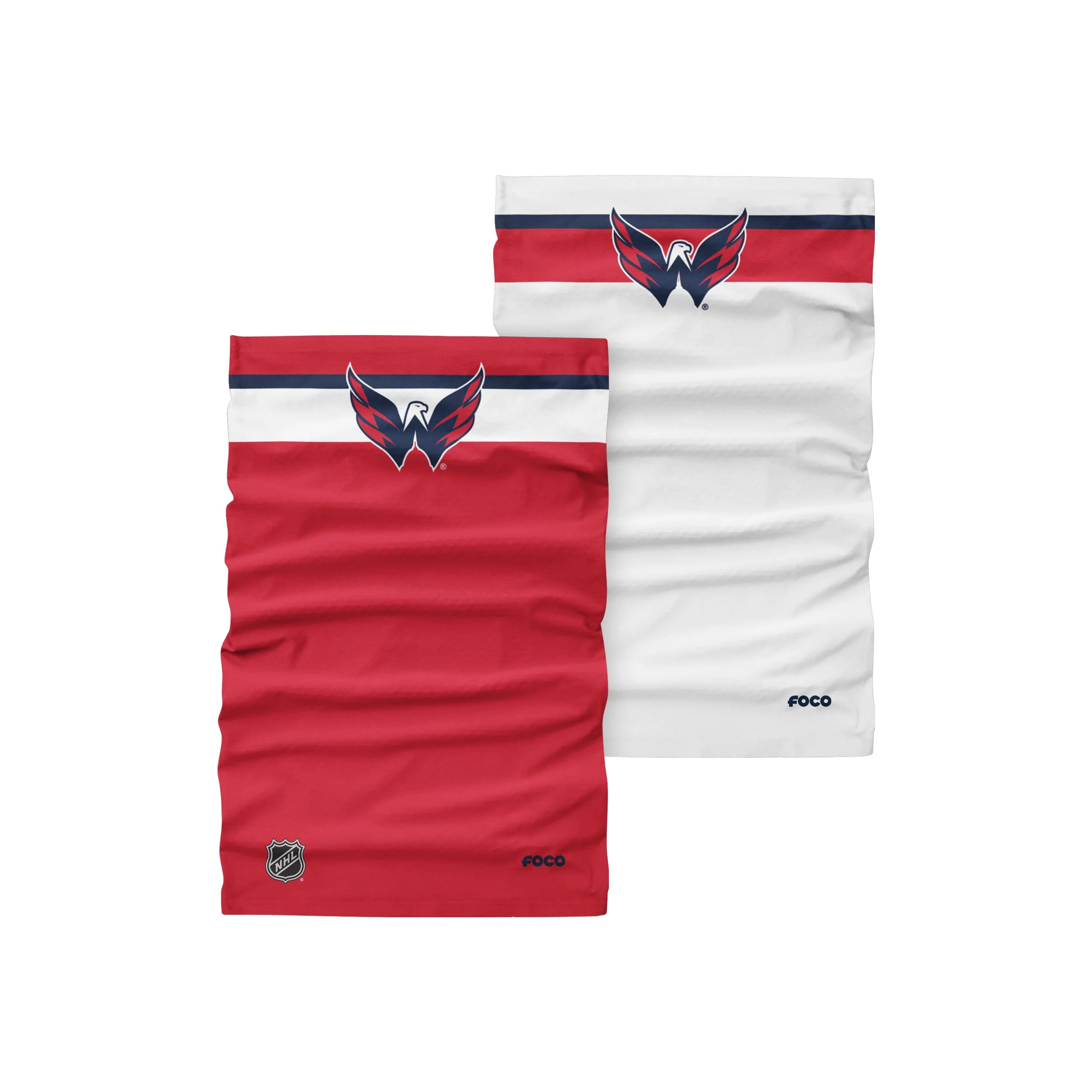 Washington Capitals NHL Stitched 2 Pack Gaiter Scarf - Image 2