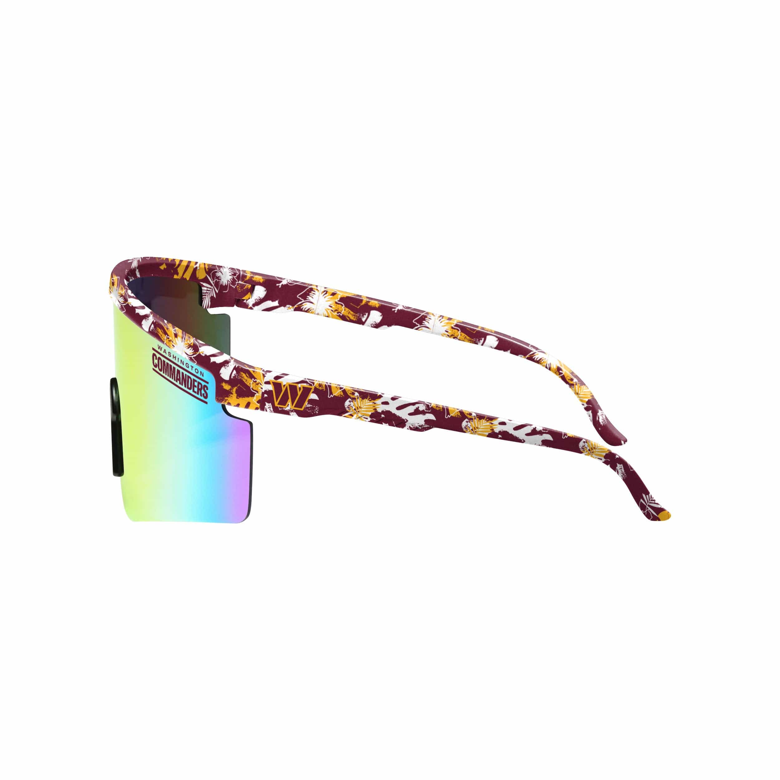 Washington Commanders NFL Floral Large Frame Sunglasses - Image 3