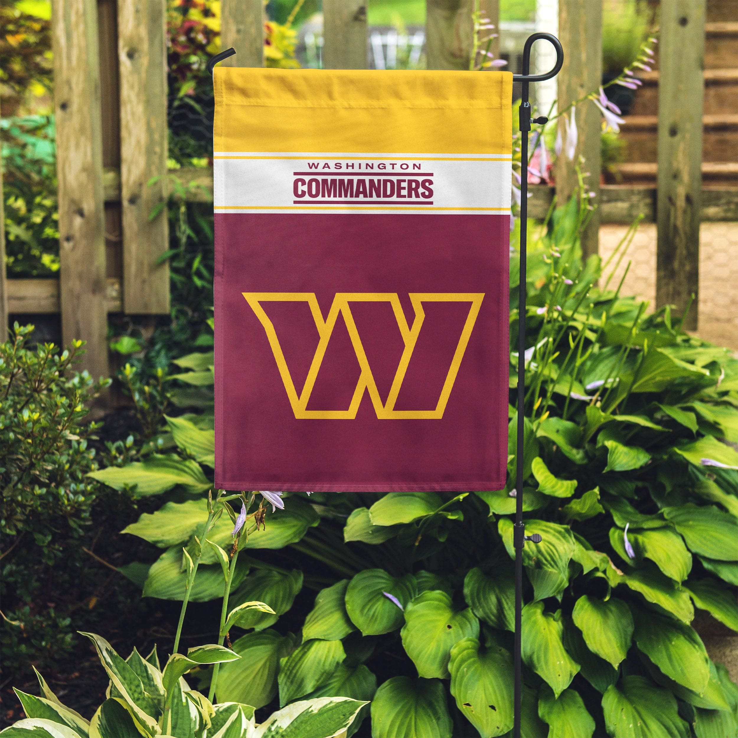 Washington Commanders NFL Garden Flag - Image 4