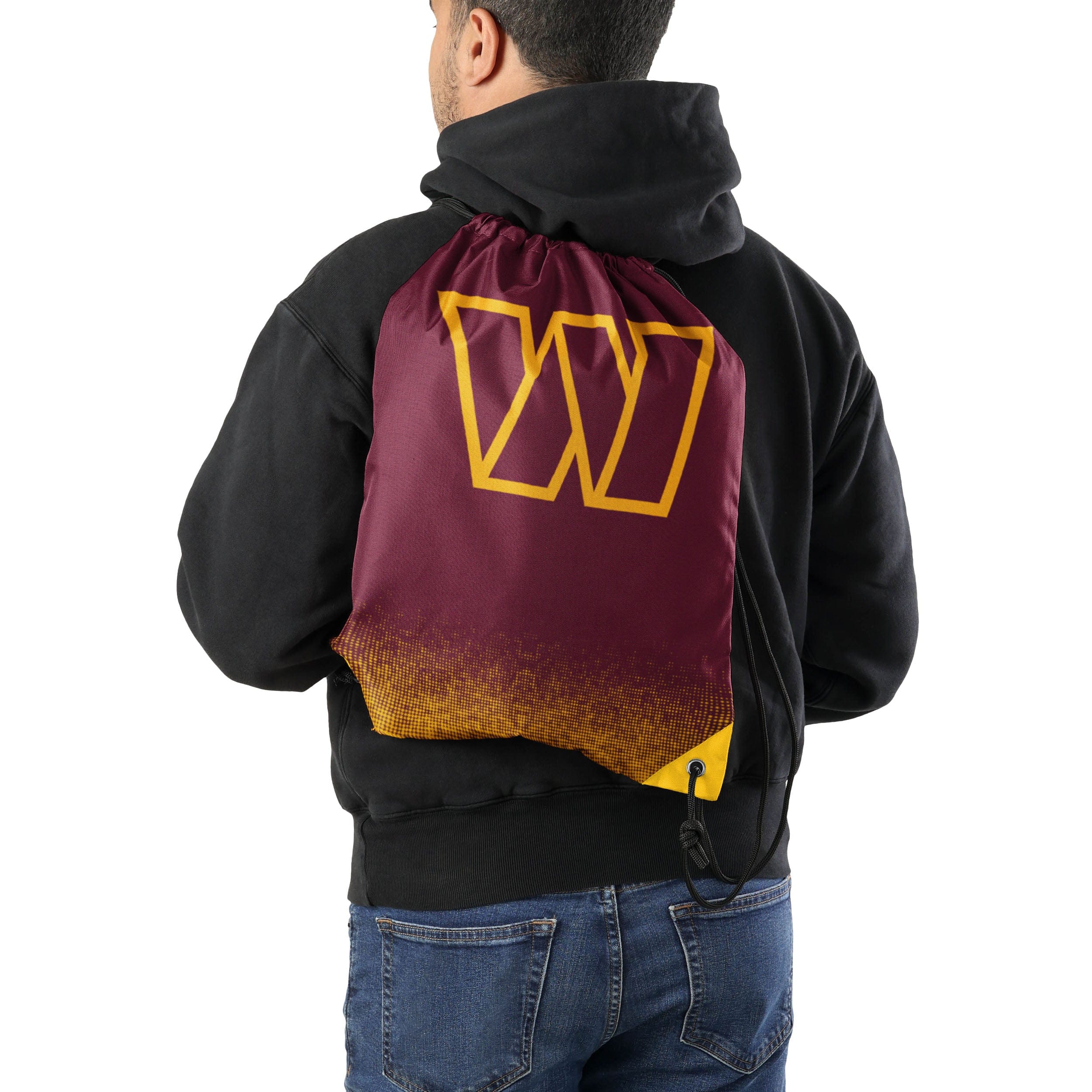 Washington Commanders NFL Gradient Drawstring Backpack - Image 2