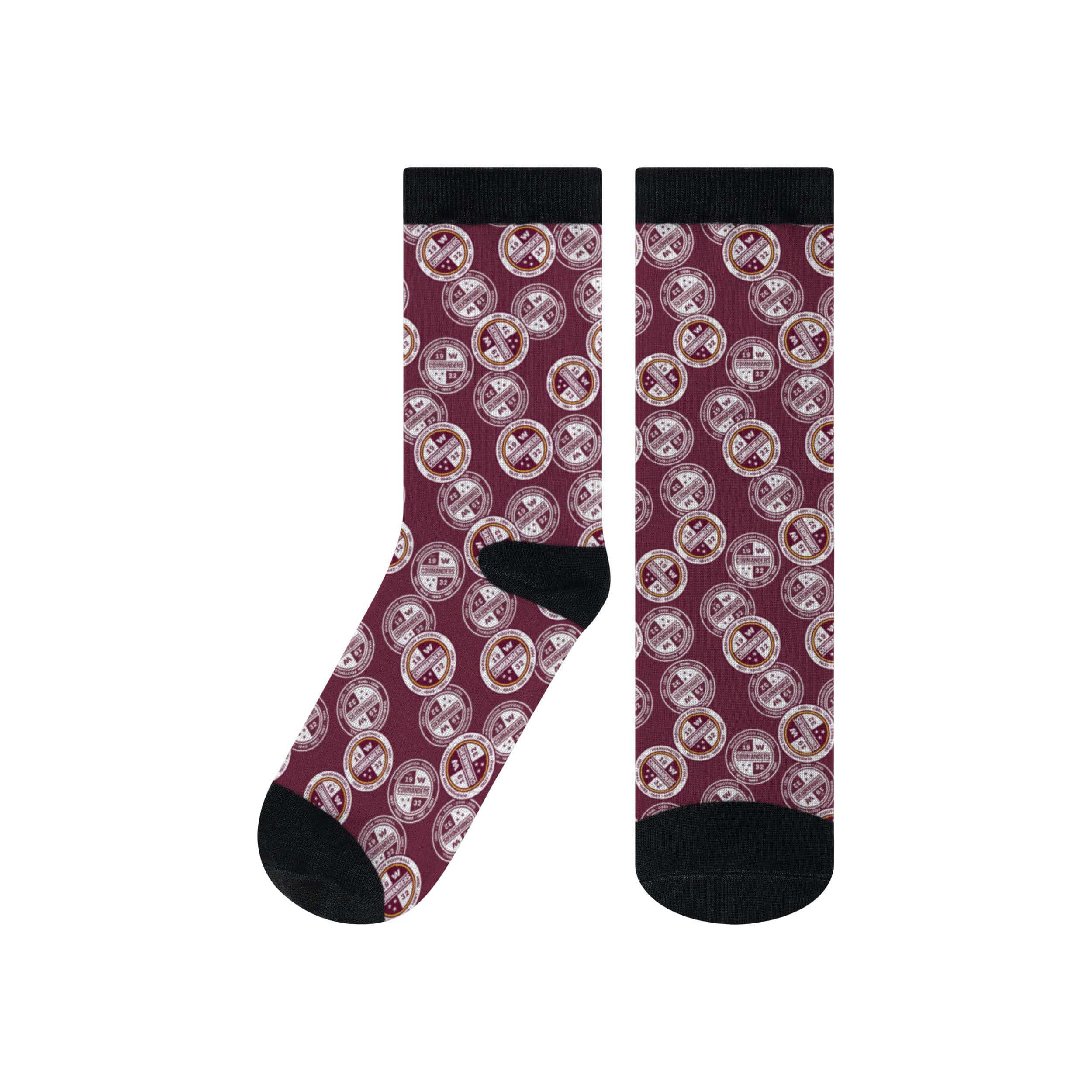 Washington Commanders NFL Logo Blast Socks - Image 2