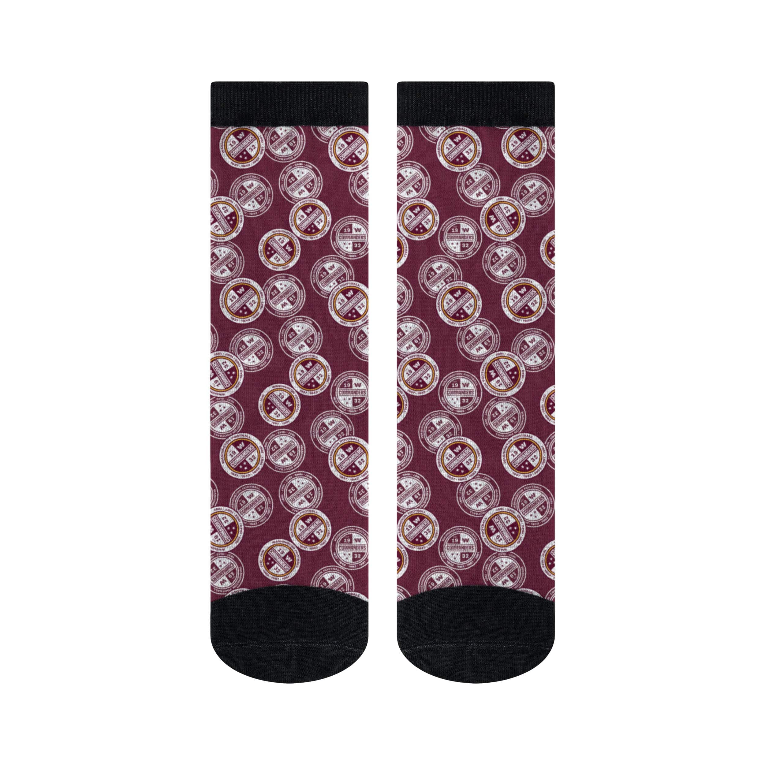 Washington Commanders NFL Logo Blast Socks - Image 4