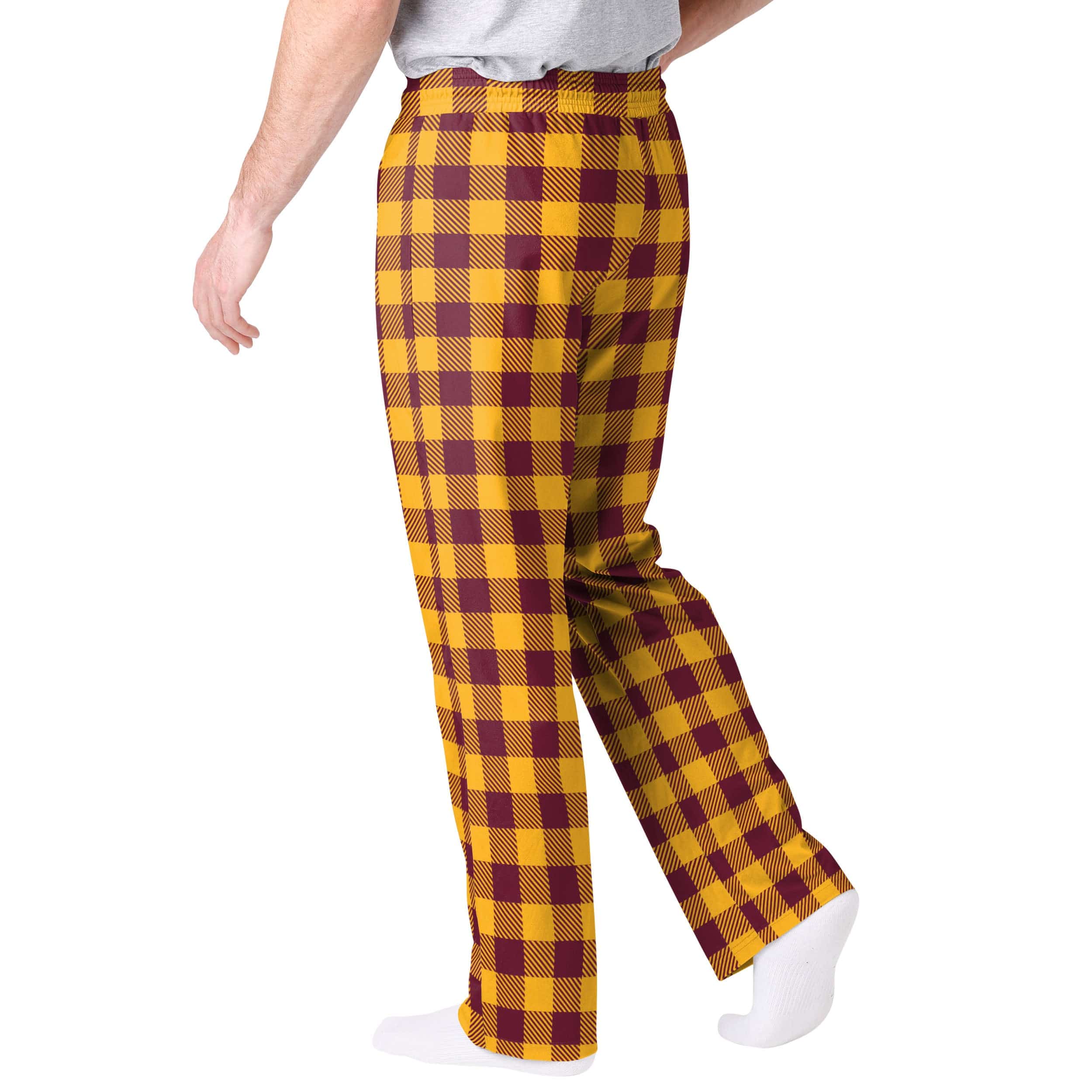 Washington Commanders NFL Mens Buffalo Check Lounge Pants - Image 2