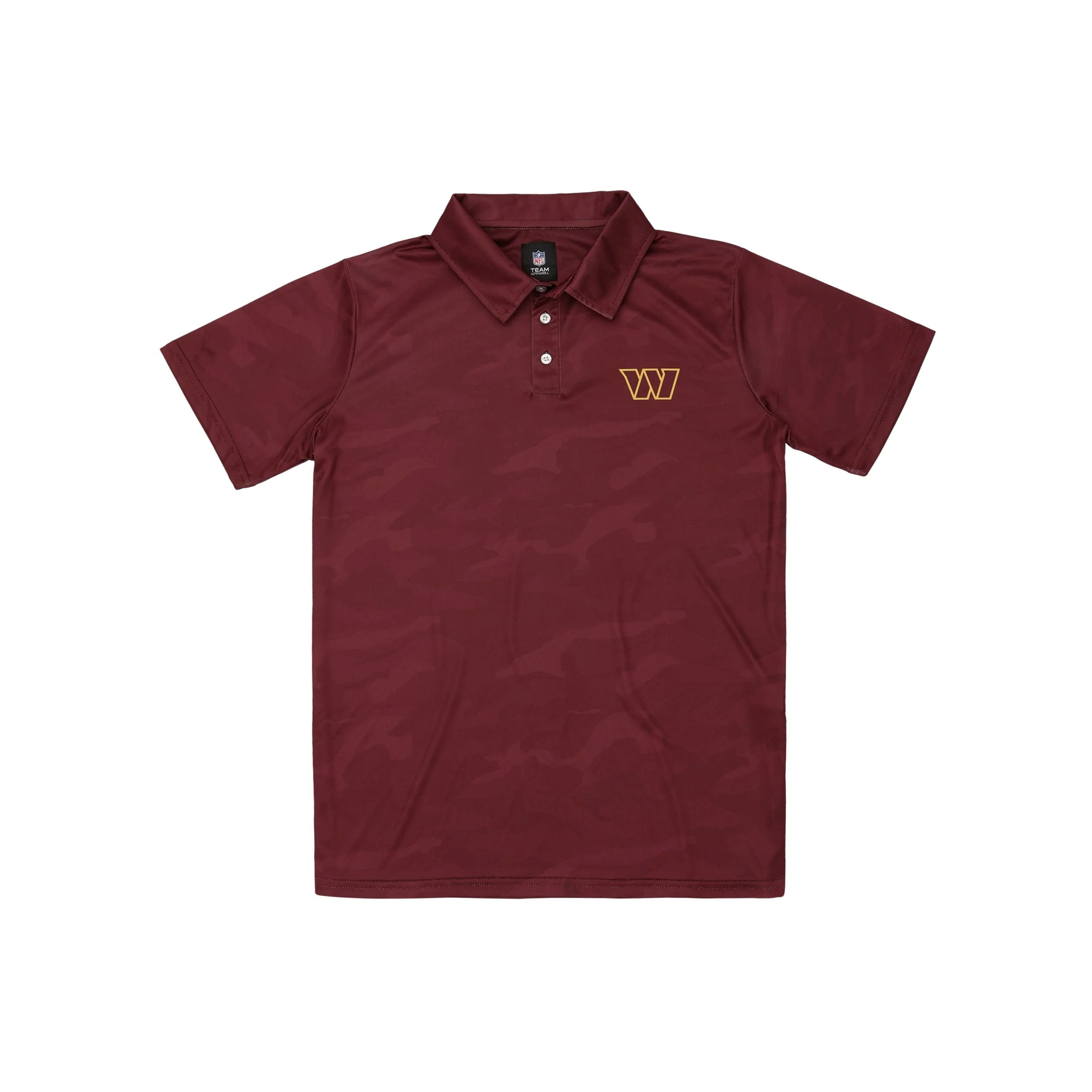 Washington Commanders NFL Mens Color Camo Polyester Polo - Image 5