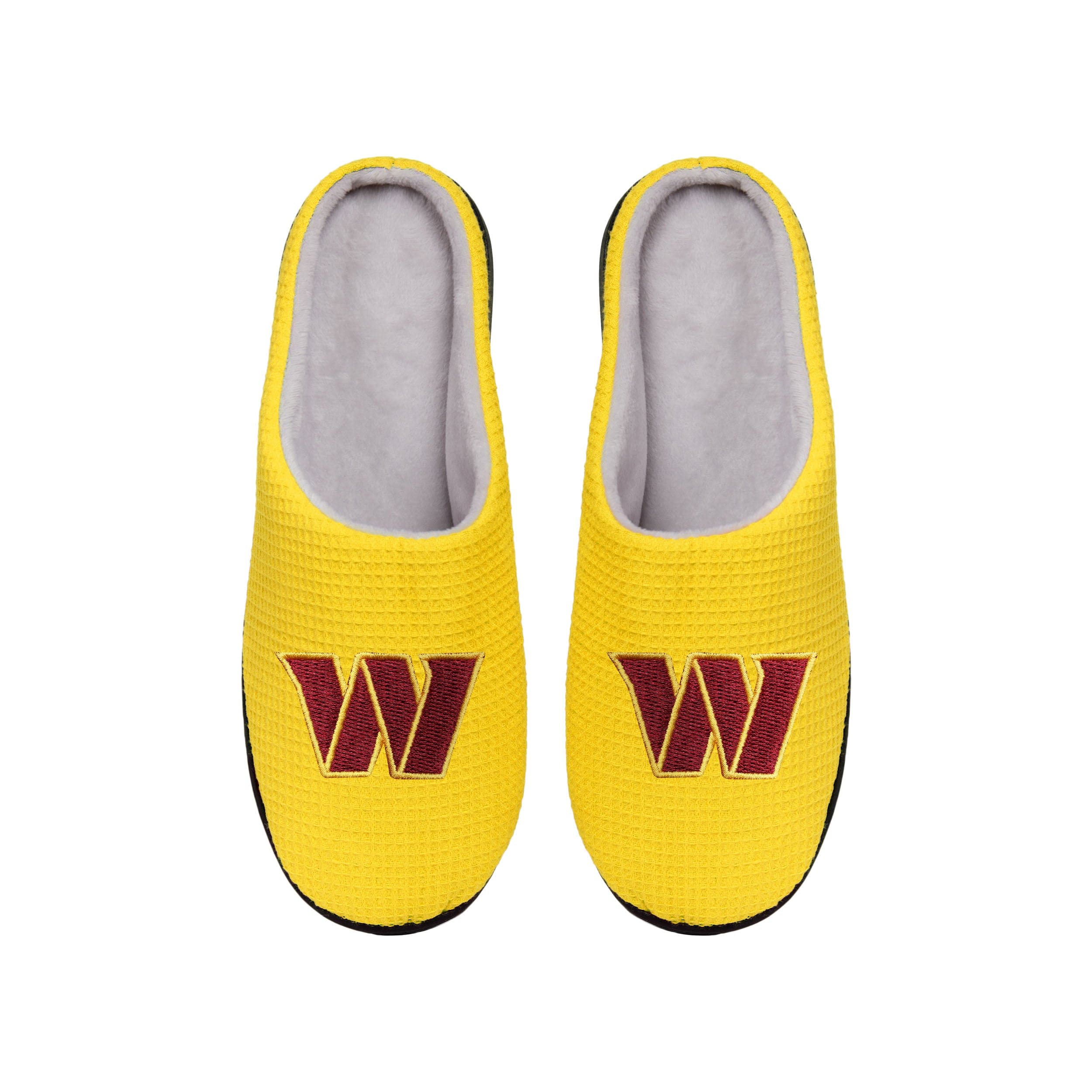 Washington Commanders NFL Mens Memory Foam Slide Slippers - Image 2