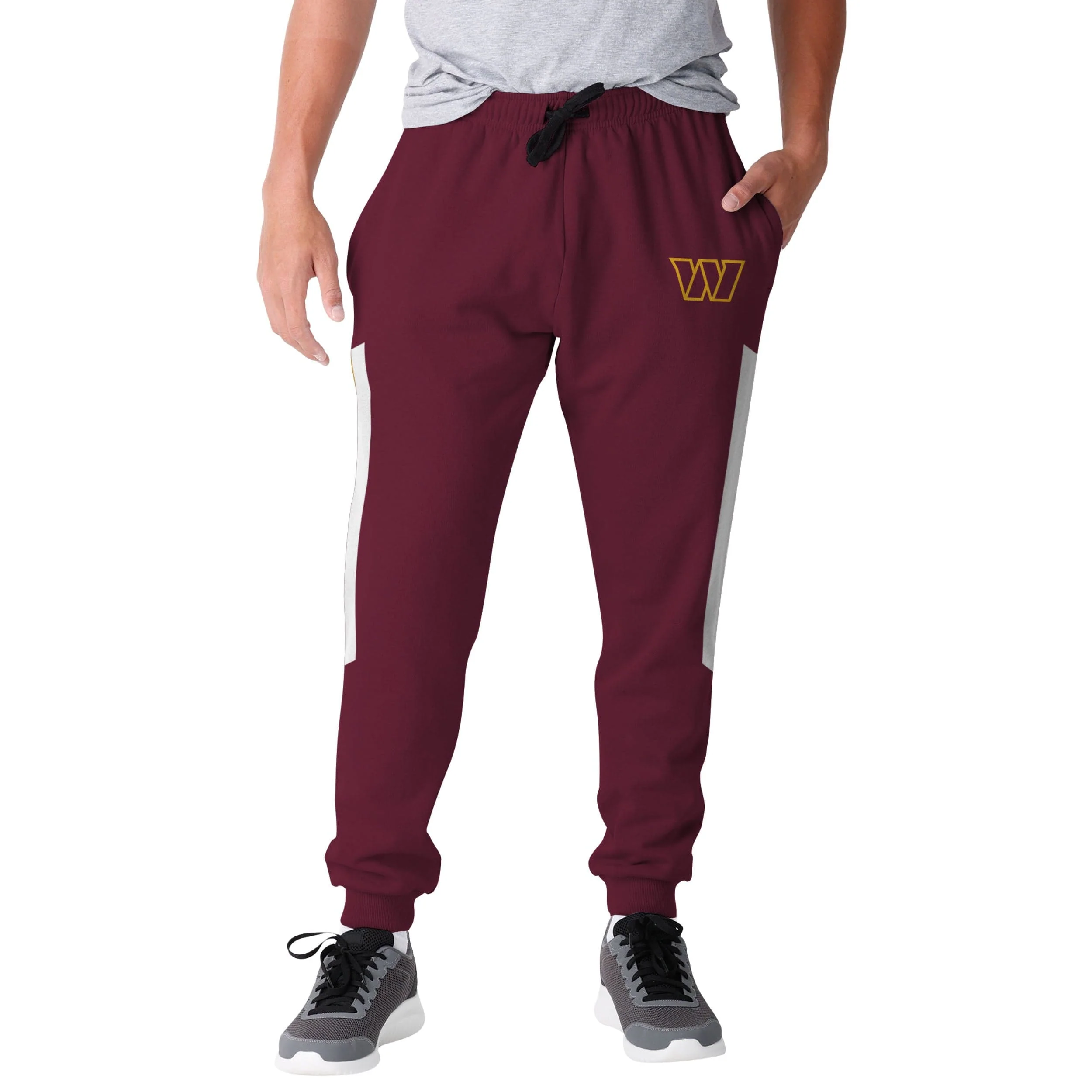 Washington Commanders NFL Mens Team Stripe Joggers