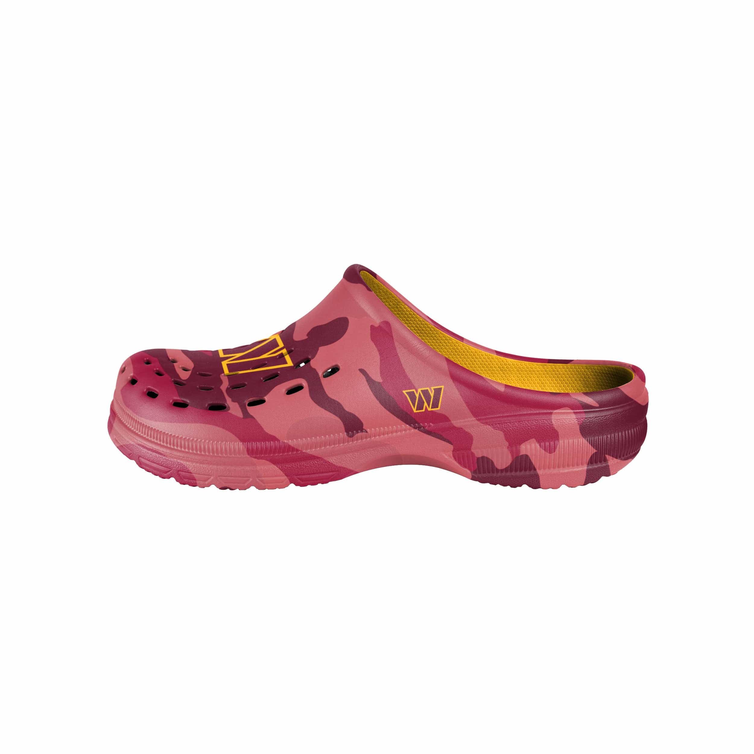 Washington Commanders NFL Mens Tonal Camo Clogs - Image 2