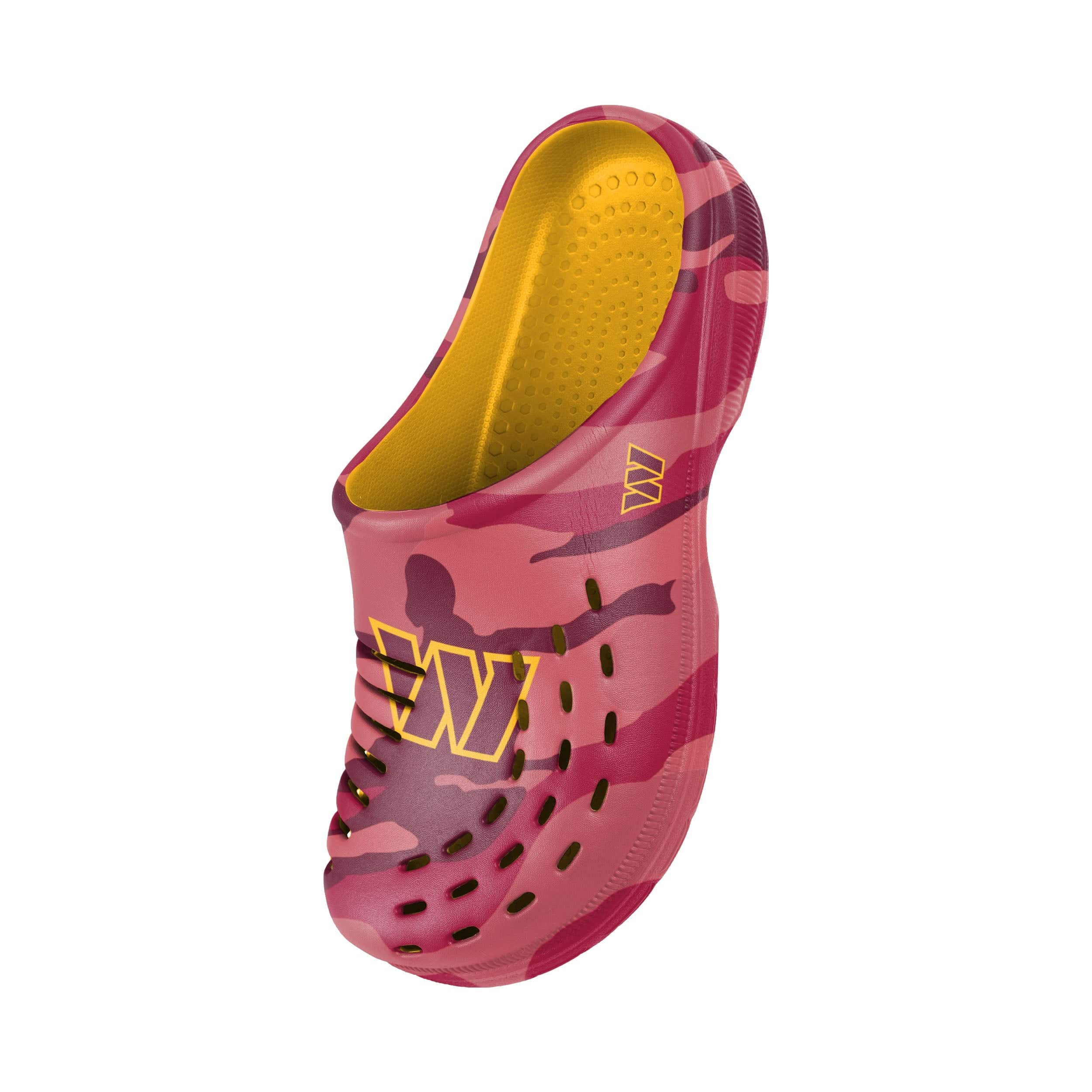 Washington Commanders NFL Mens Tonal Camo Clogs - Image 3