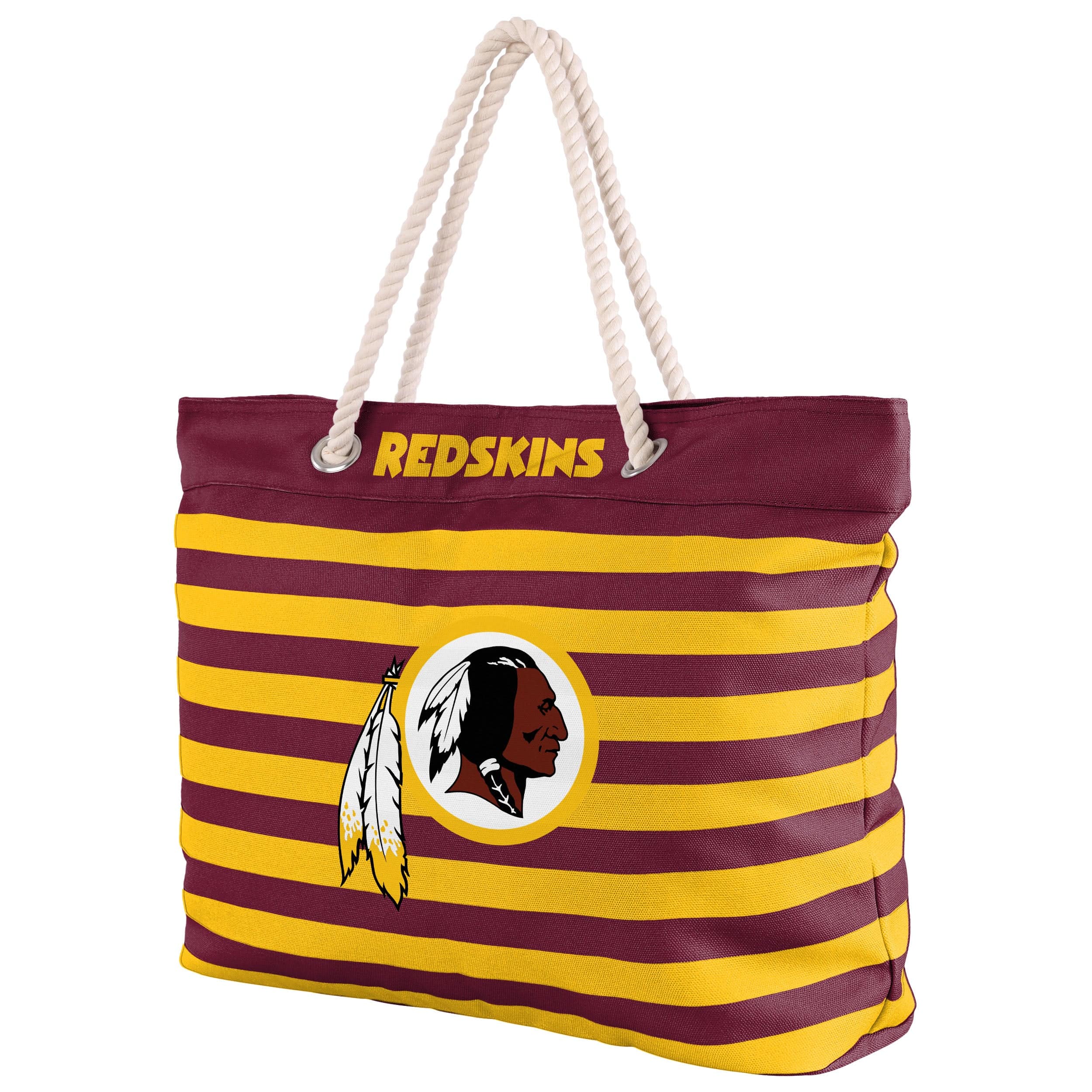 Washington Commanders NFL Nautical Stripe Tote Bag - Image 2