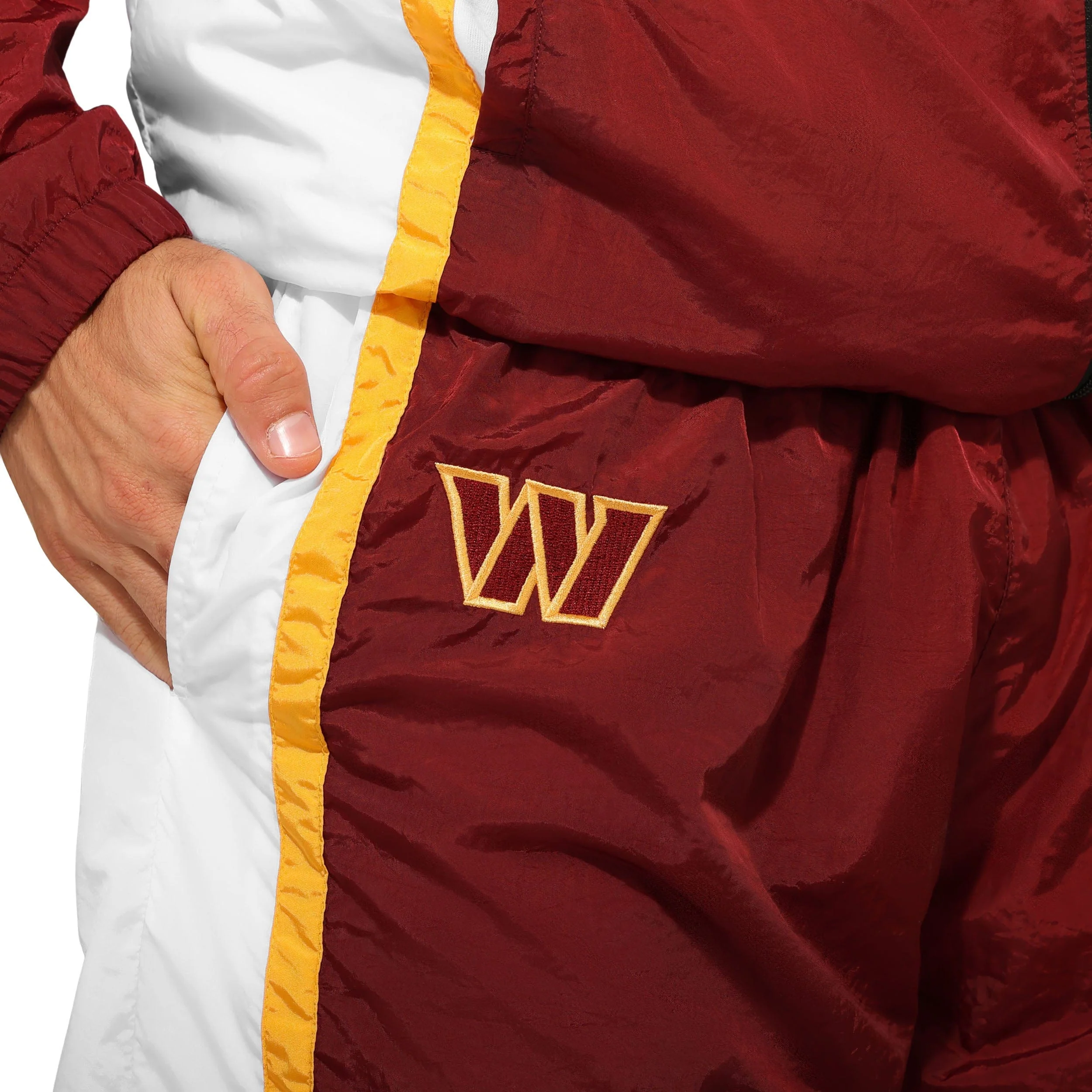 Washington Commanders NFL Nylon Crinkle Gameday Pants - Image 3