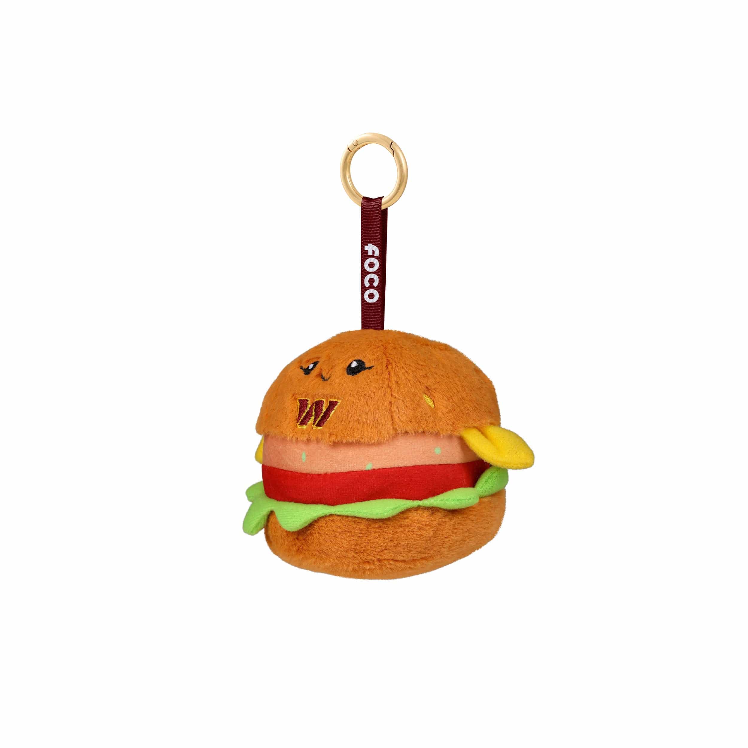 Washington Commanders NFL Plush Food Bag Charm Keychain - Image 3