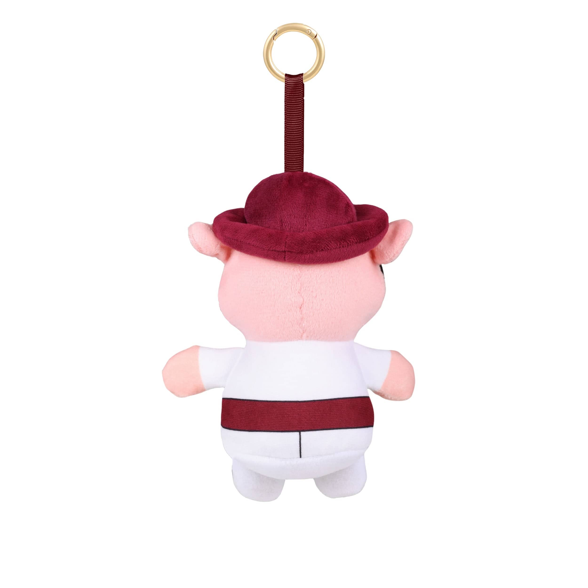 Washington Commanders NFL Plush Teamie Beanie Mascot Bag Charm Keychain - Image 4